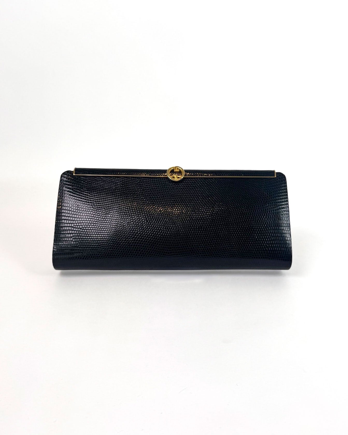 Gucci Vintage Lizard Clutch