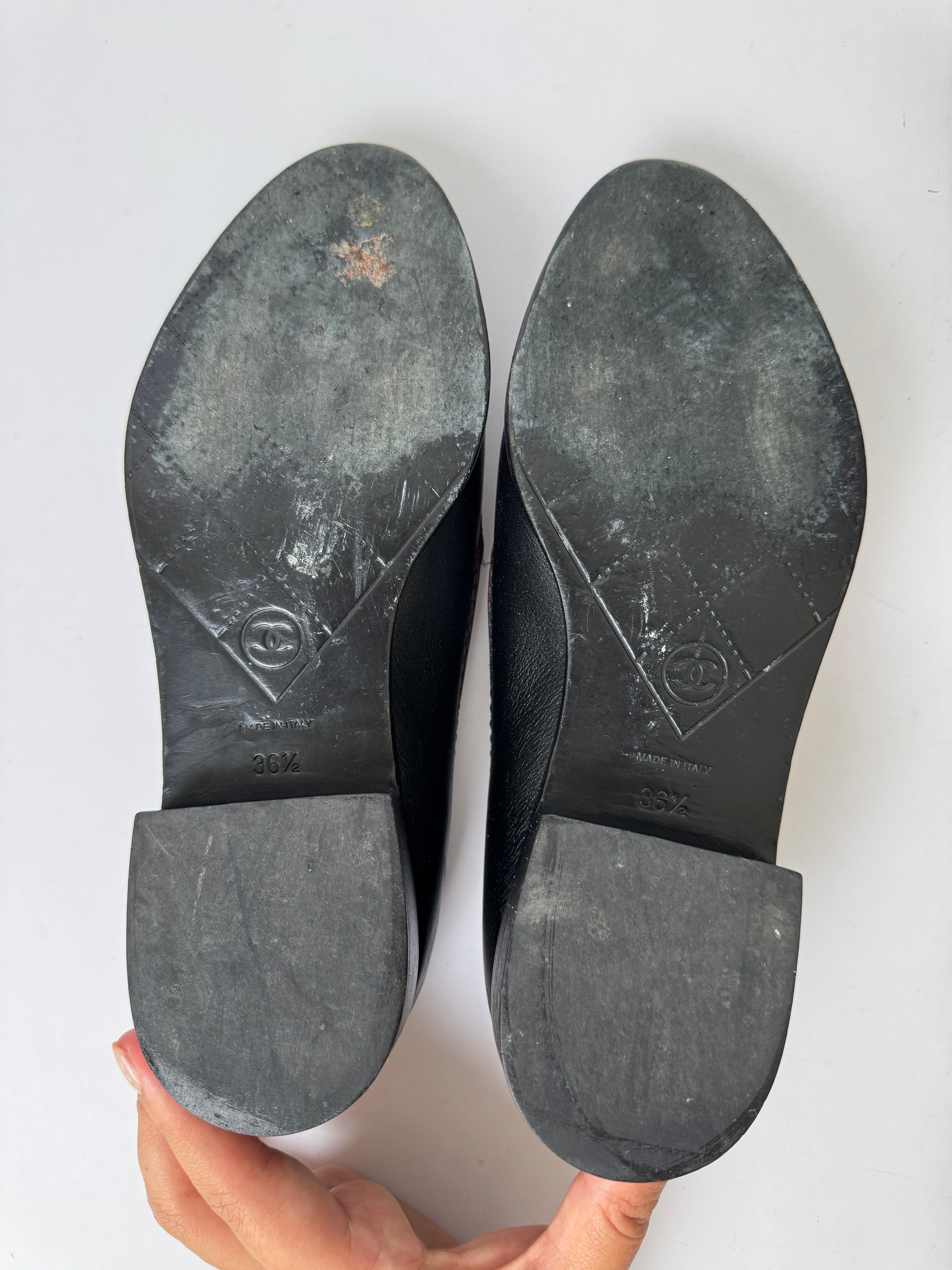 Chanel Vintage Loafers 36.5