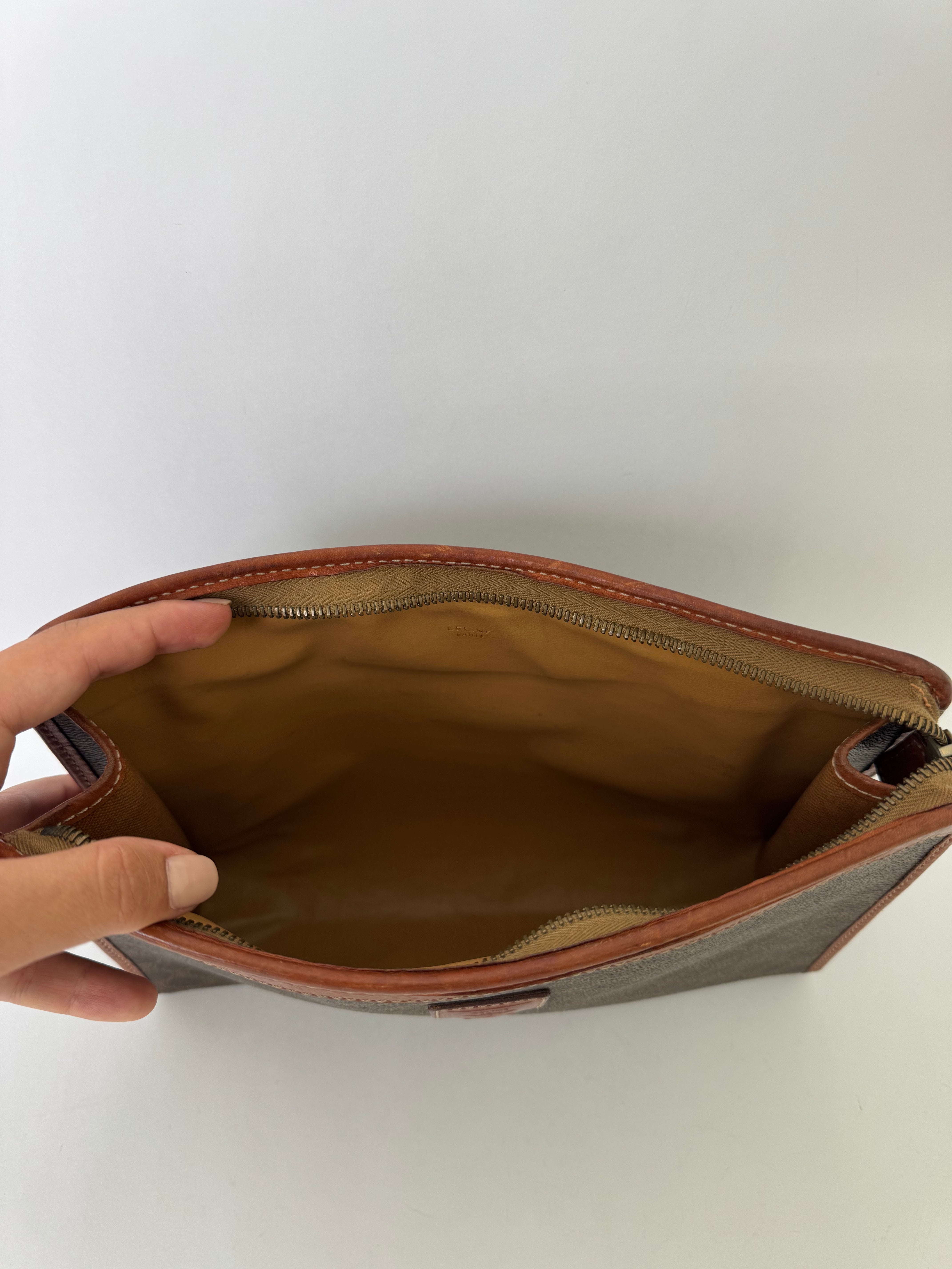 Celine Vintage Macadam Clutch