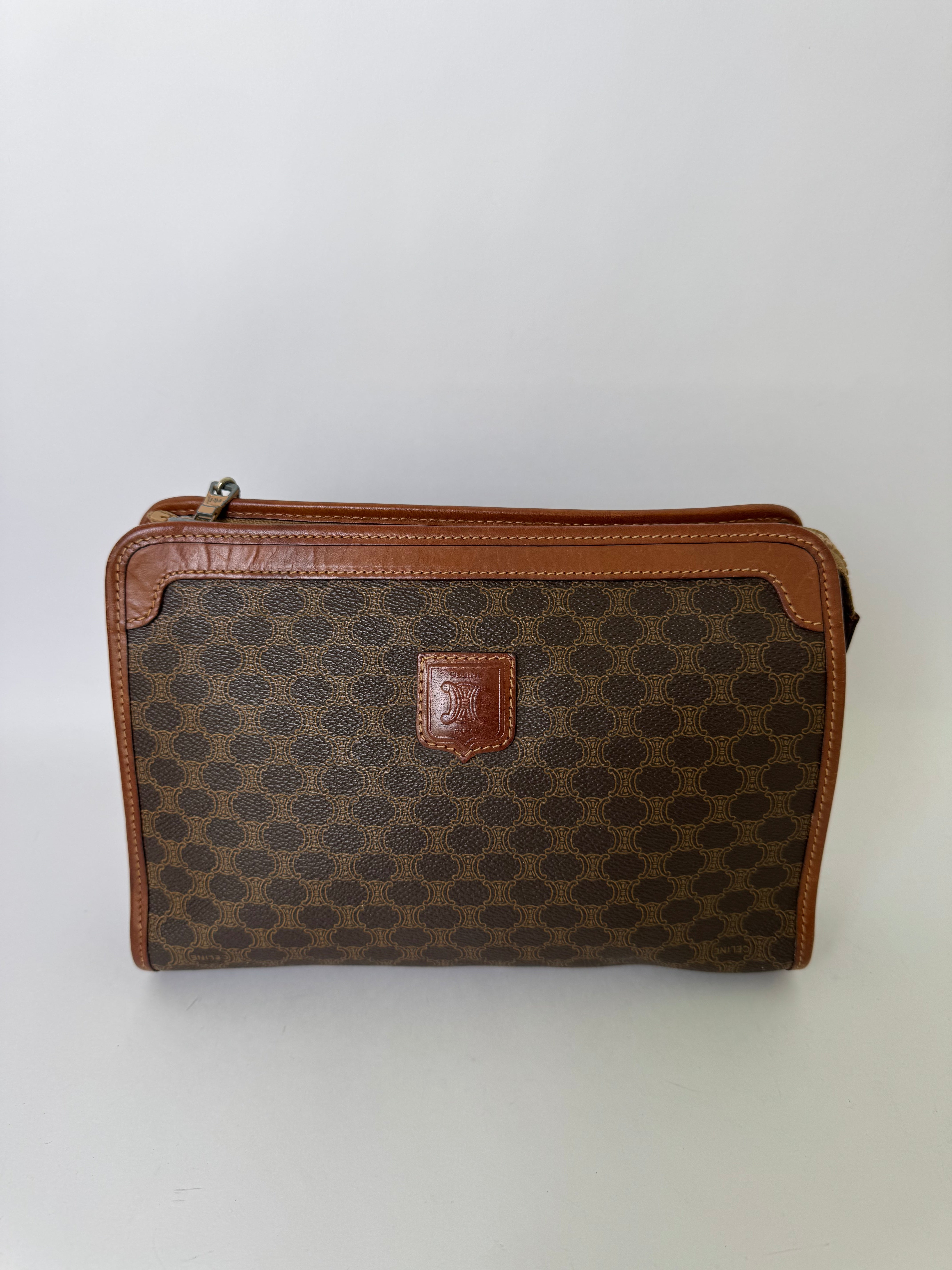 Celine Vintage Macadam Clutch