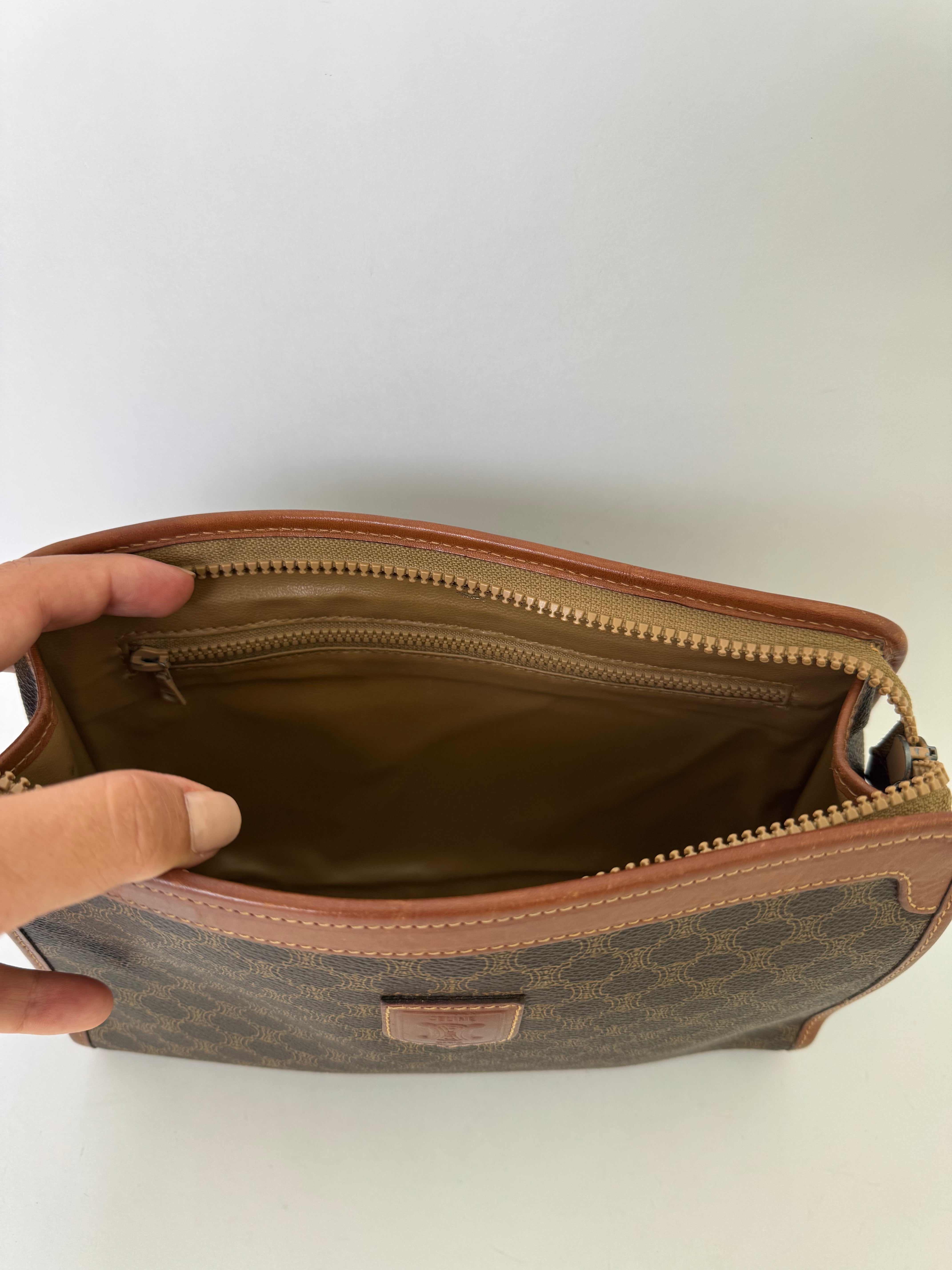 Celine Vintage Macadam Clutch