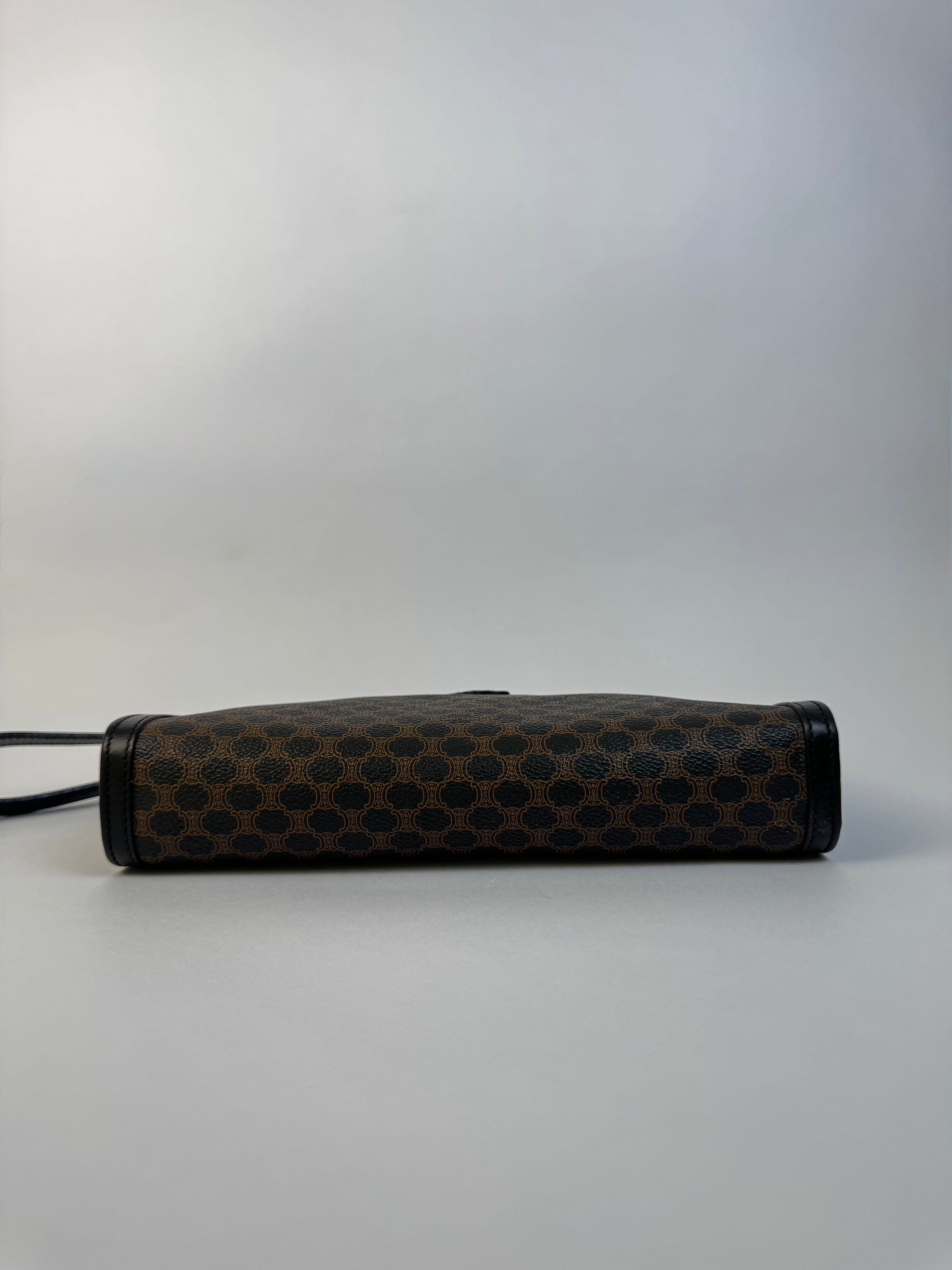 Celine Vintage Macadam Clutch