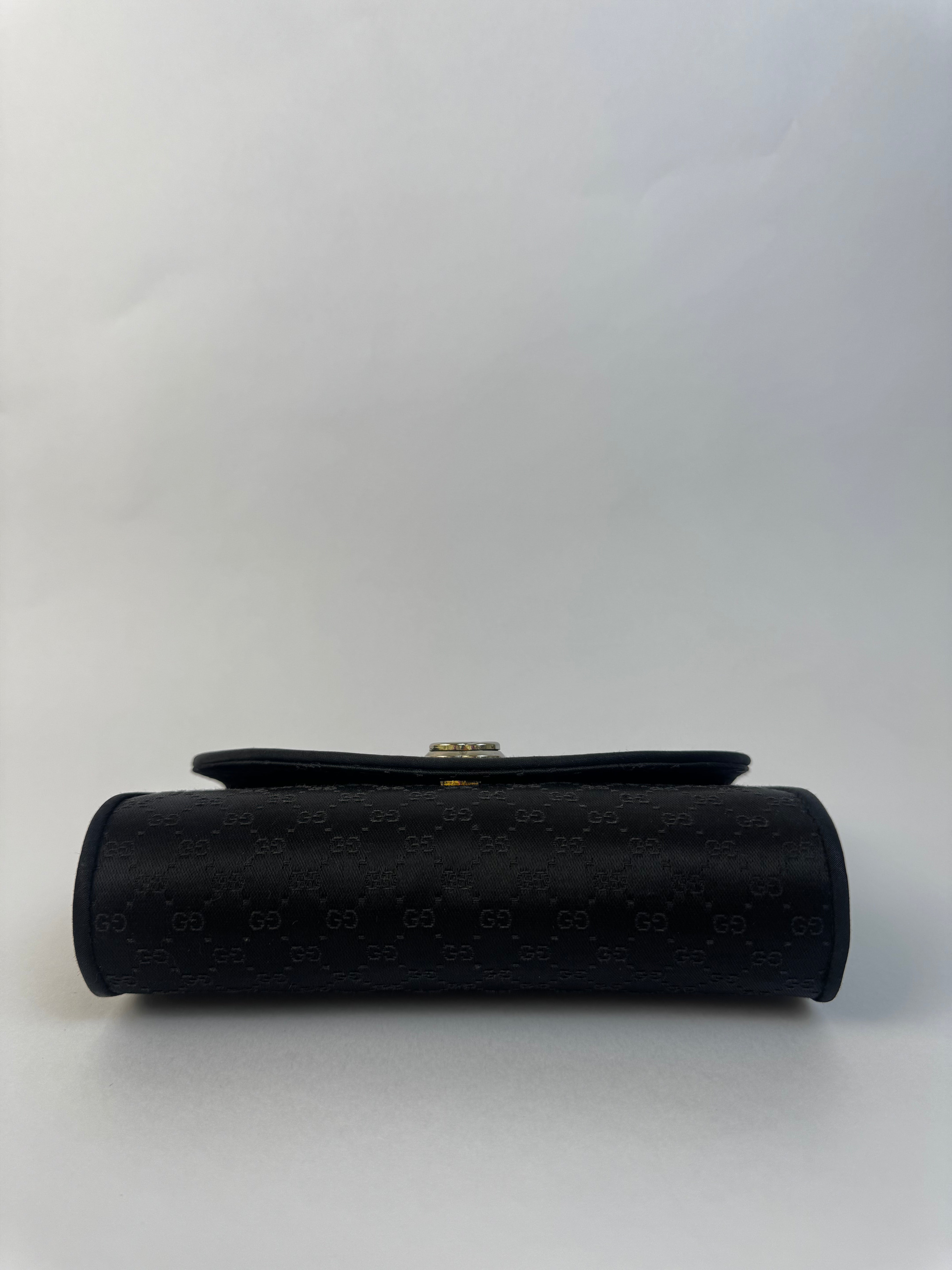 Gucci Vintage GG Satin Clutch
