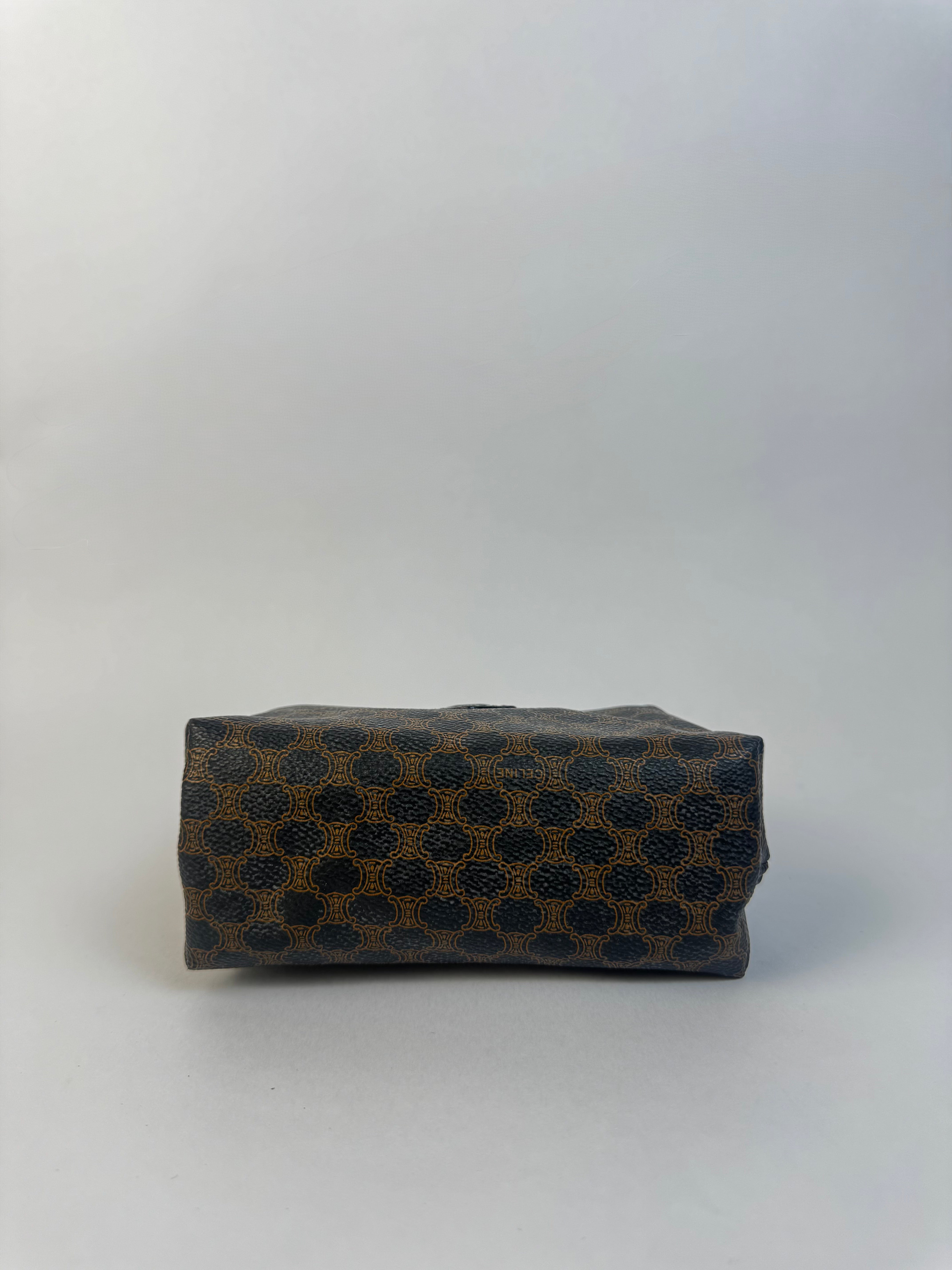 Celine Macadam Cosmetic Pouch/Clutch Small