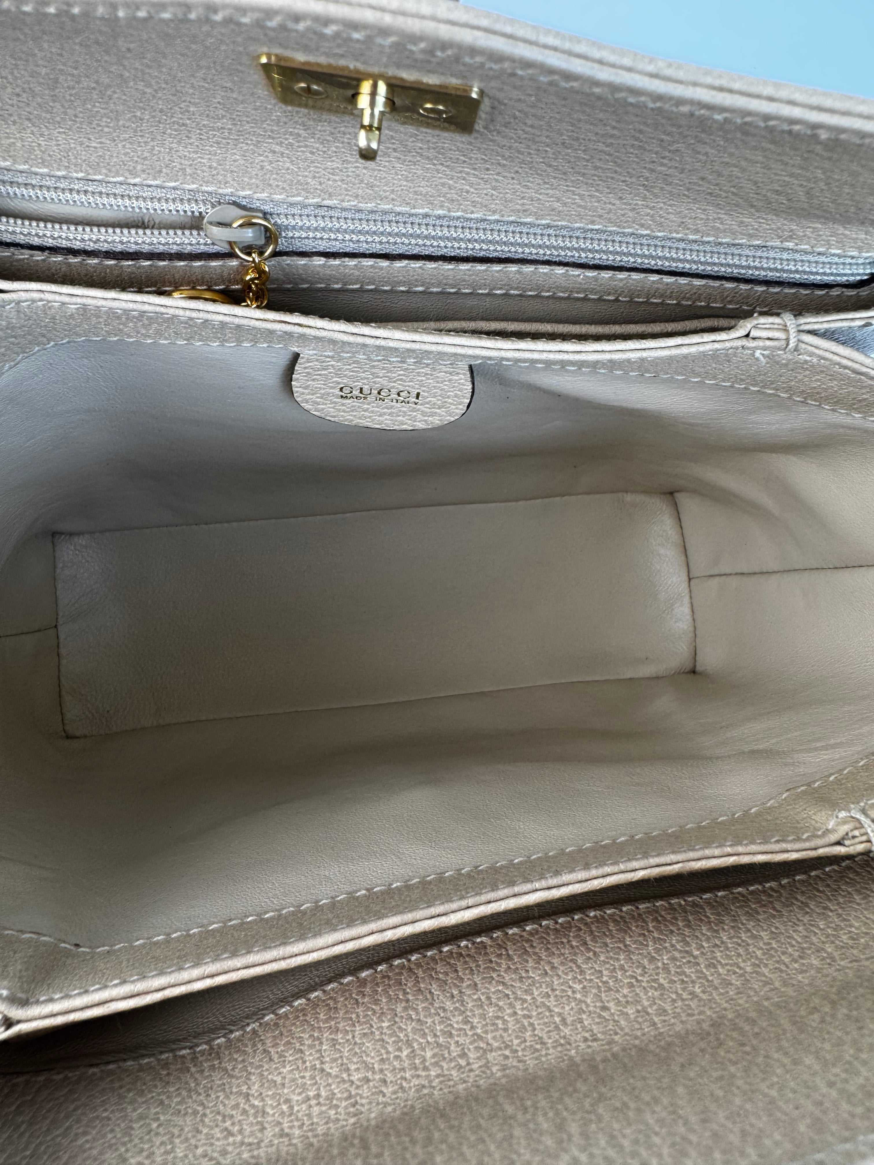 Gucci Vintage Bamboo Handbag