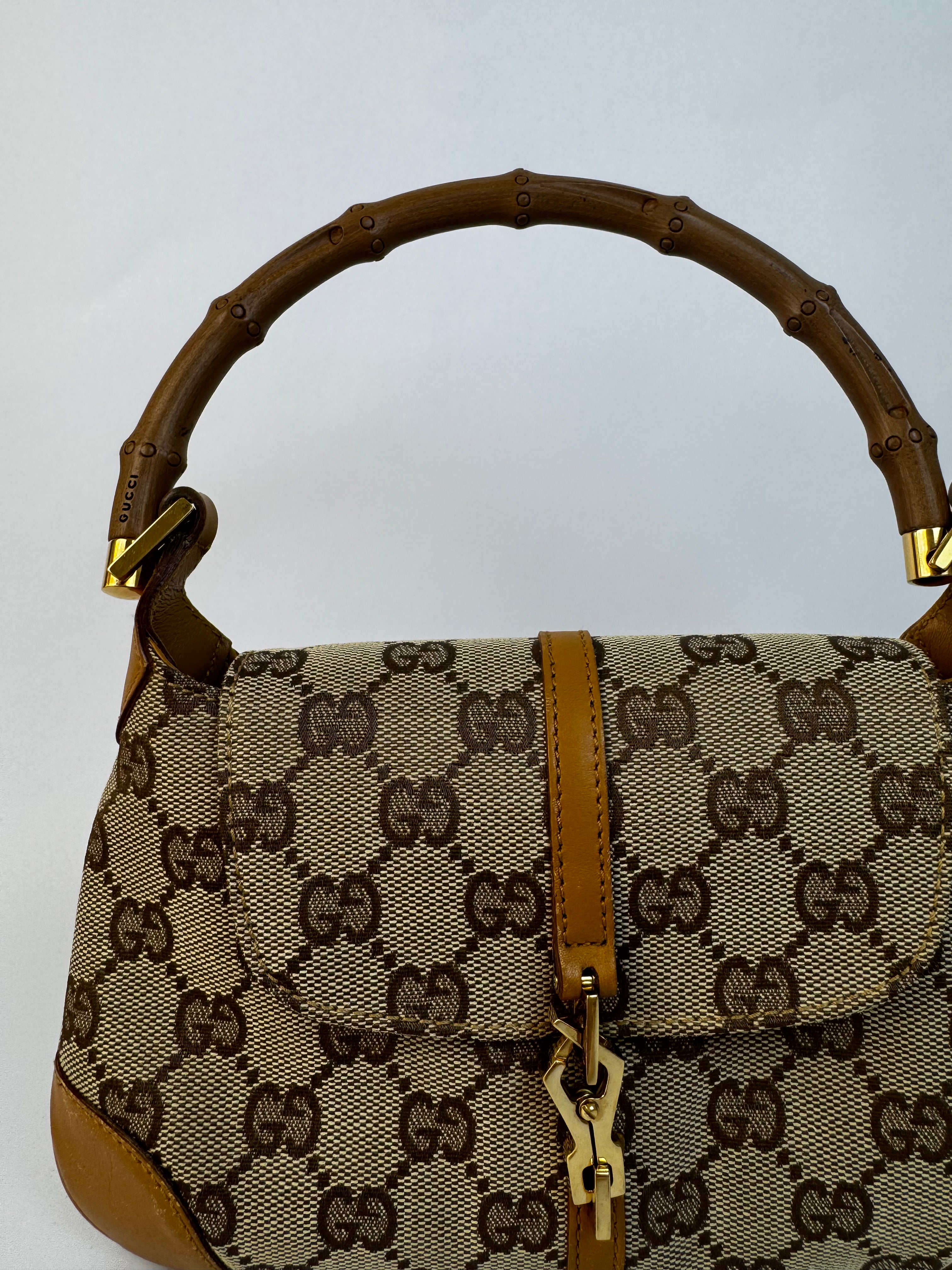 Gucci Jackie Bamboo Handbag Small