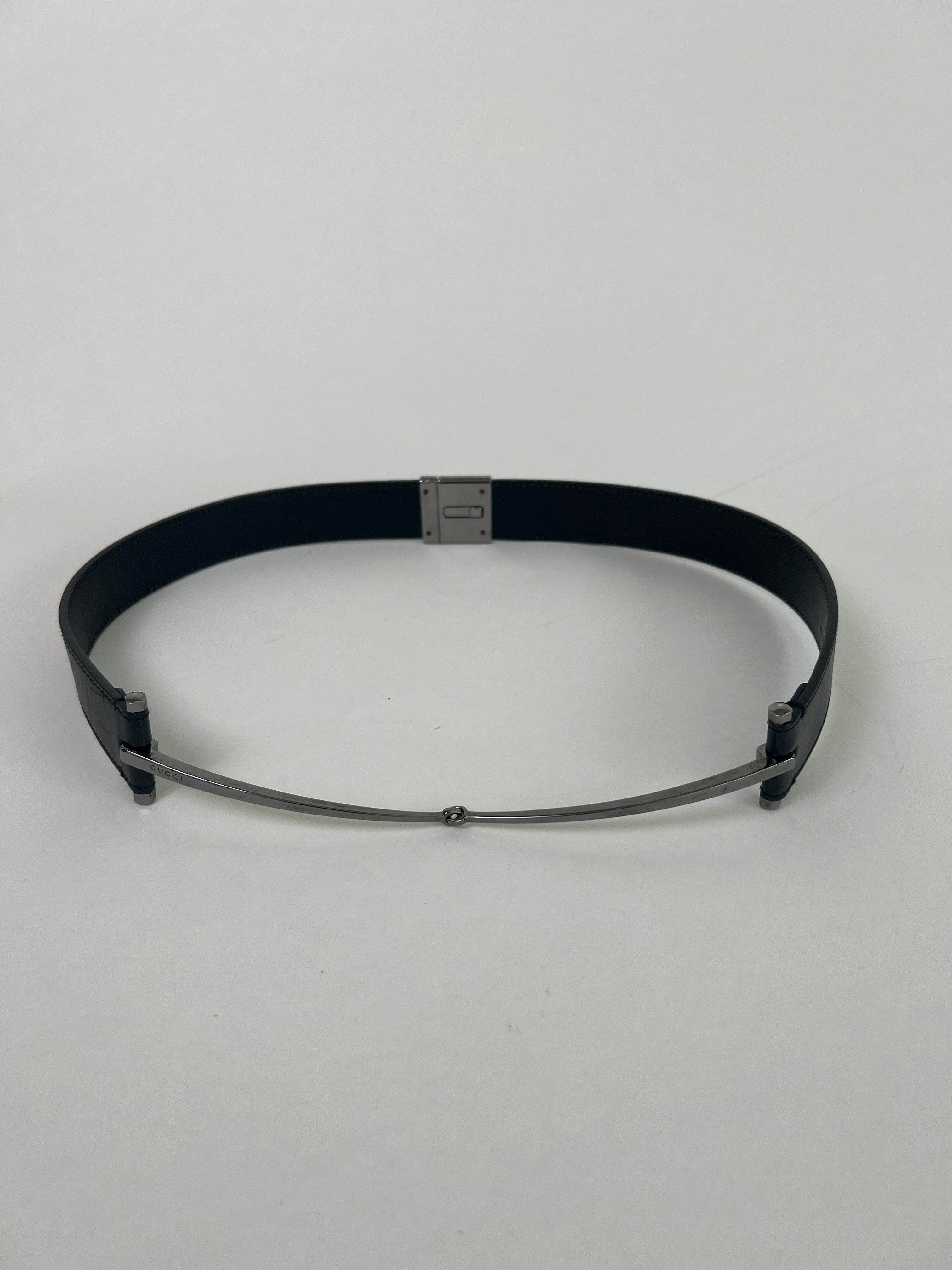 Gucci Tom Ford Slim Horsebit Belt Small/Medium