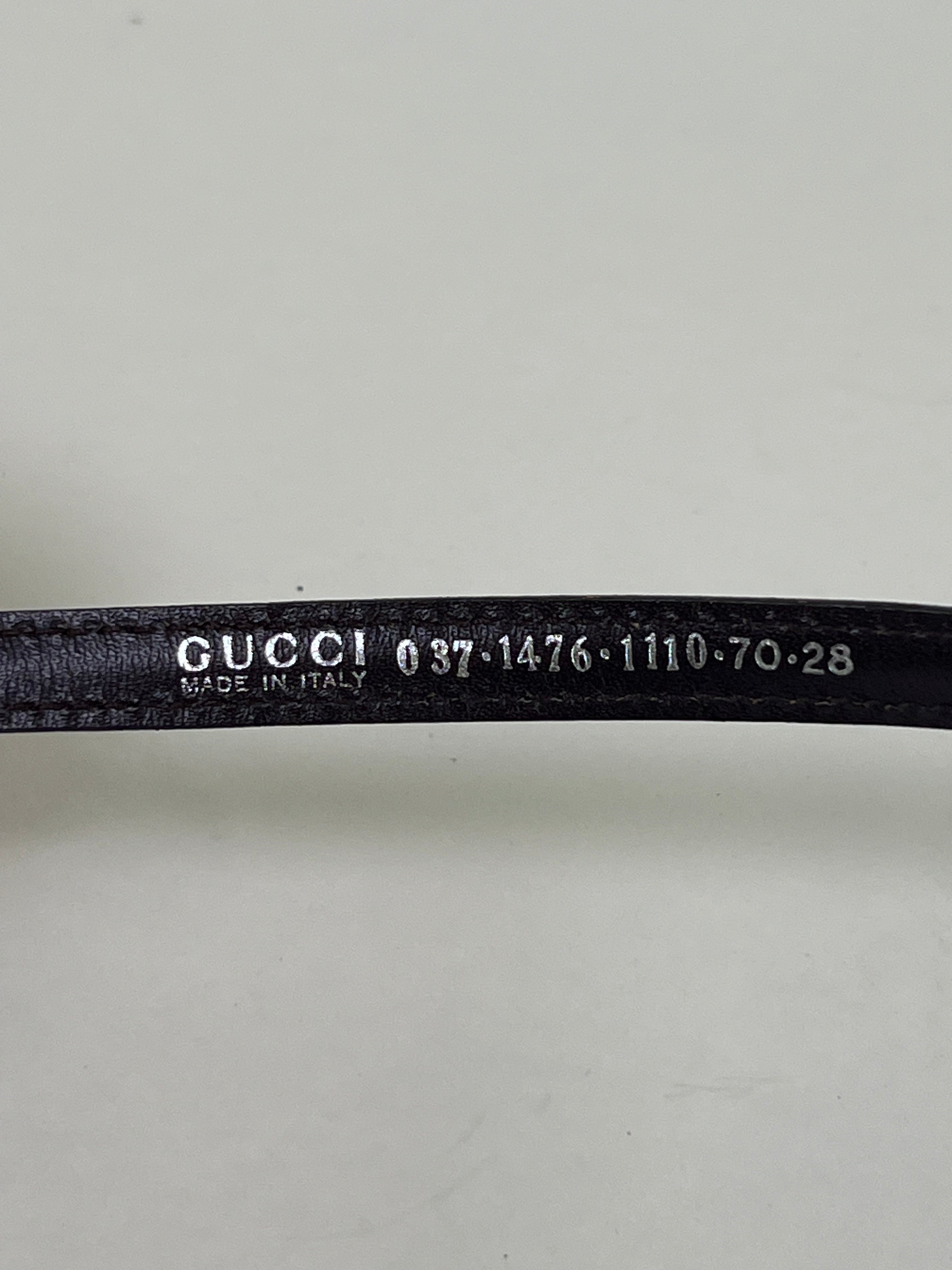 Gucci Tom Ford Slim Horsebit Belt XS