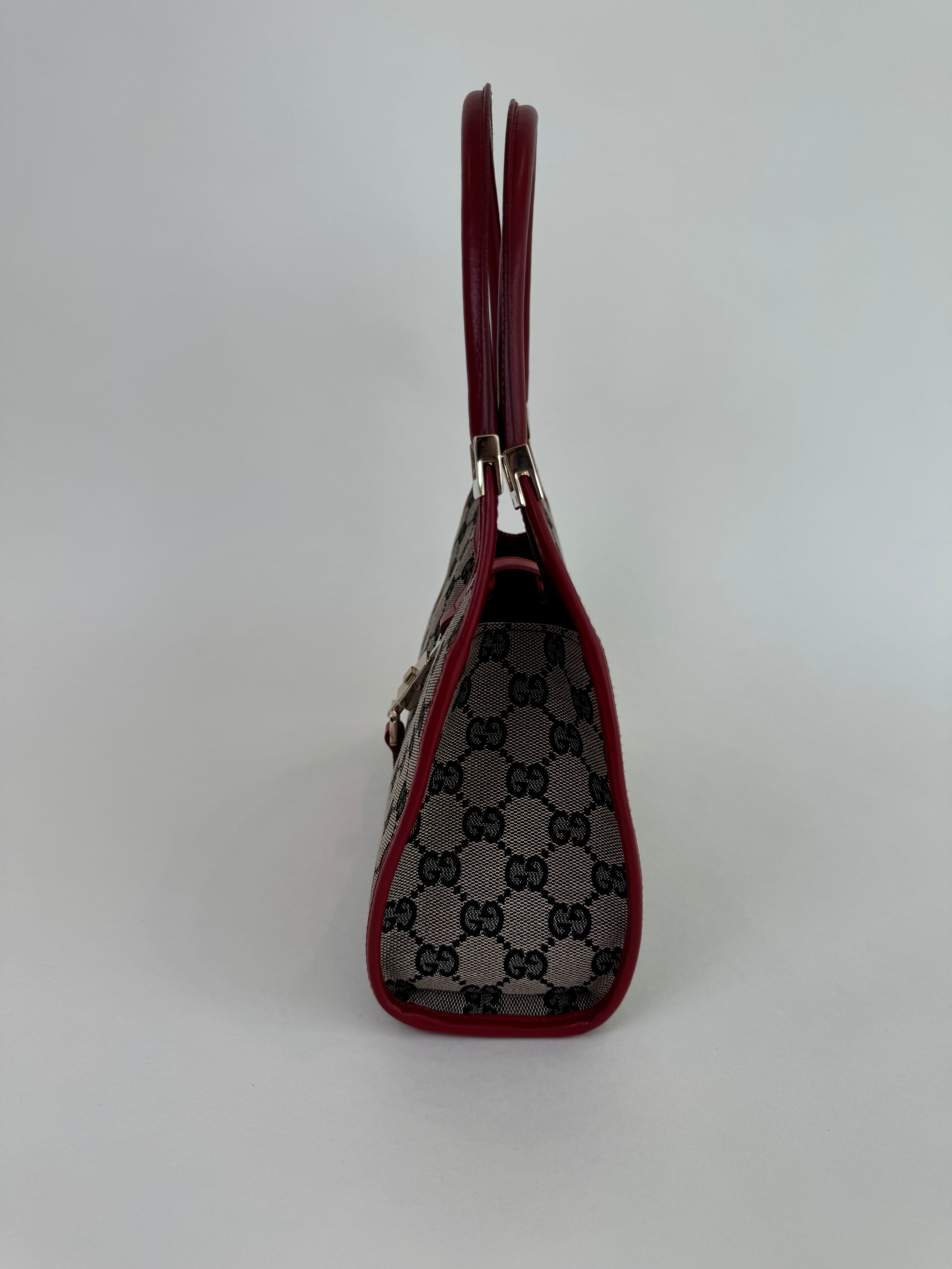 Gucci Jackie GG Canvas Handbag