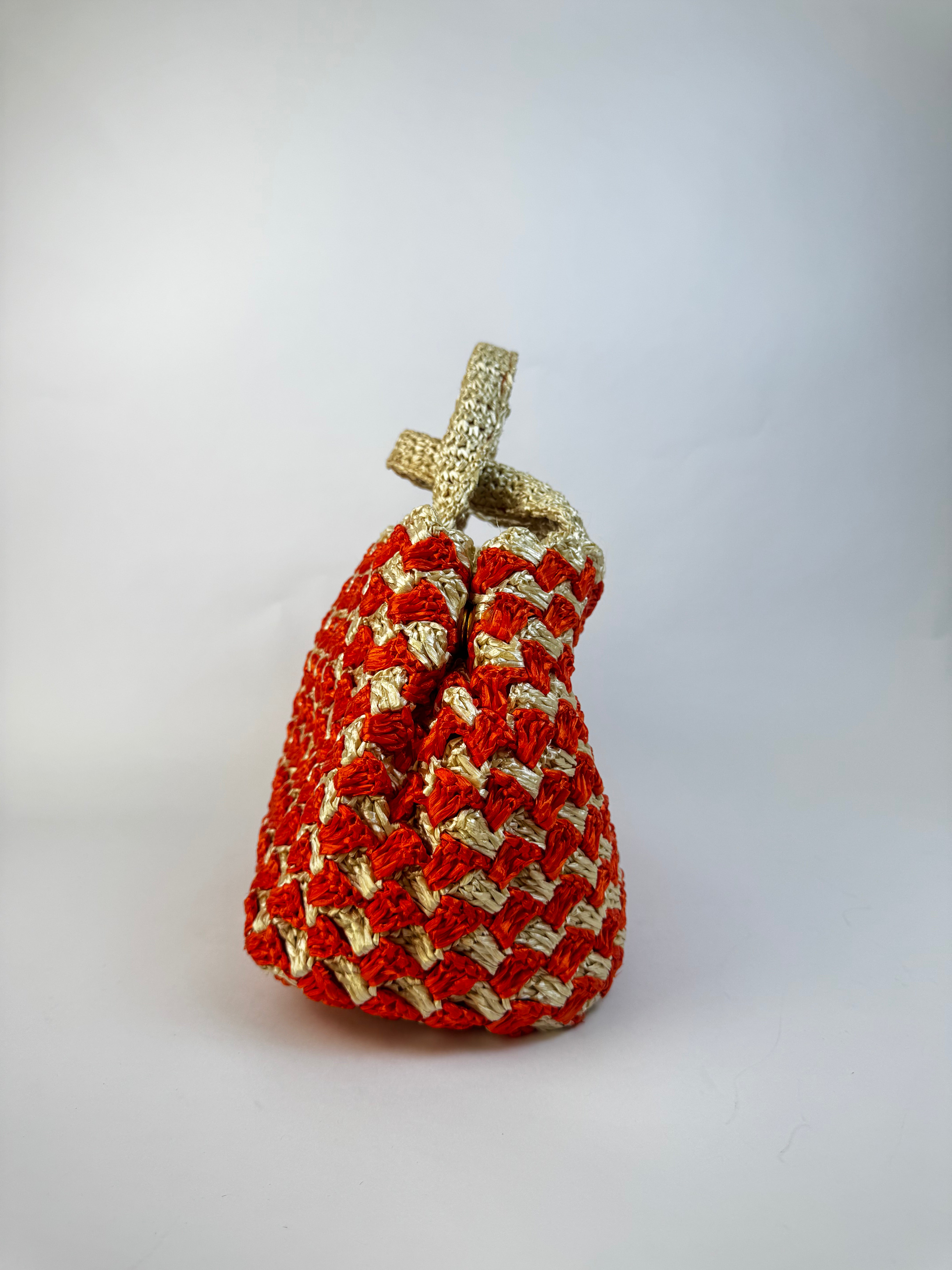 Prada Raffia Tote Bag