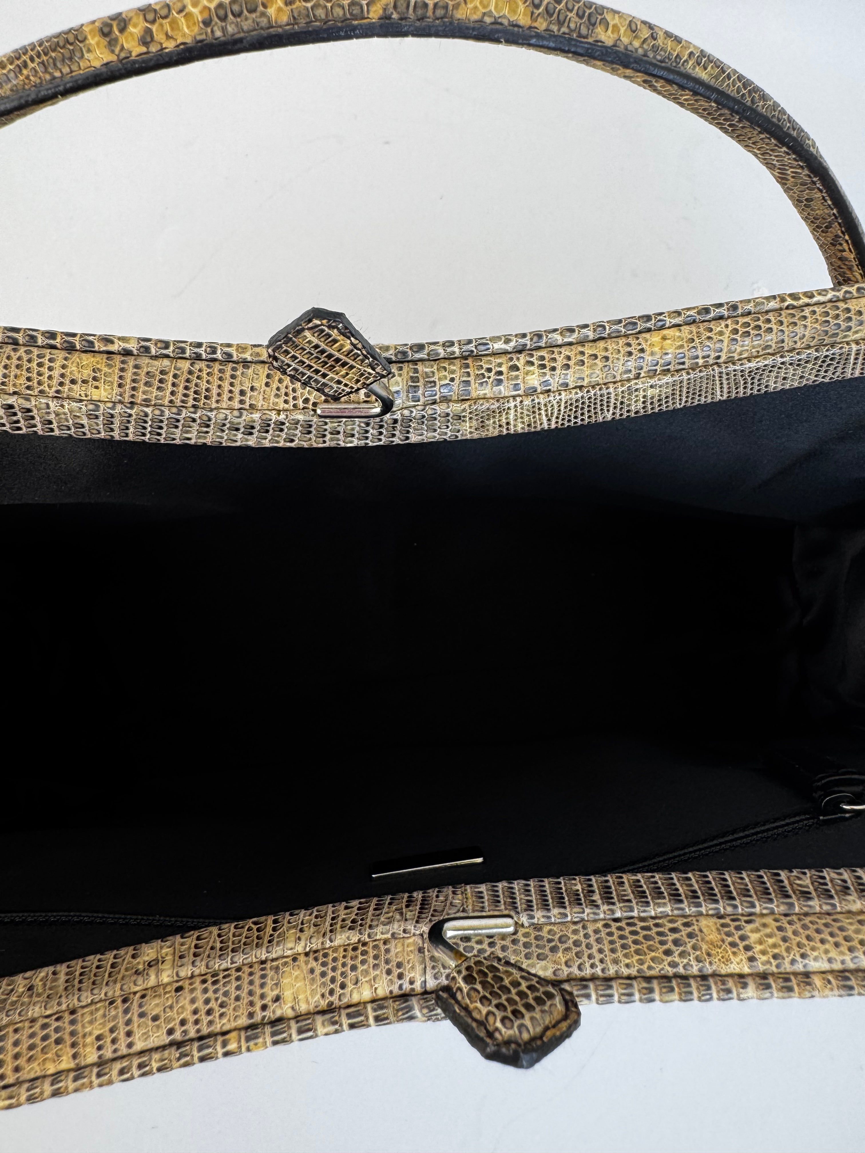 Prada Vintage Python Handbag