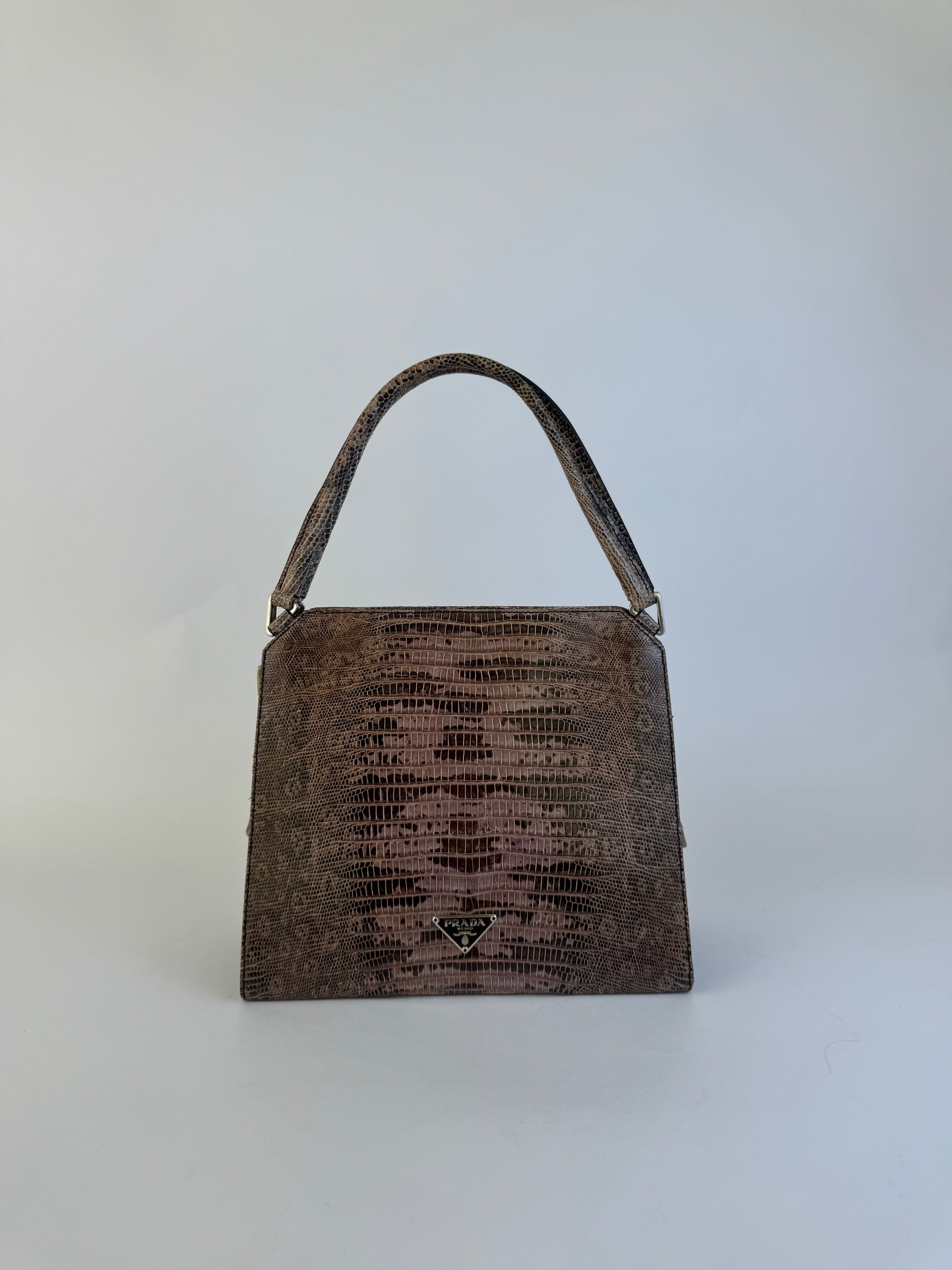 Prada Python Handbag Rare