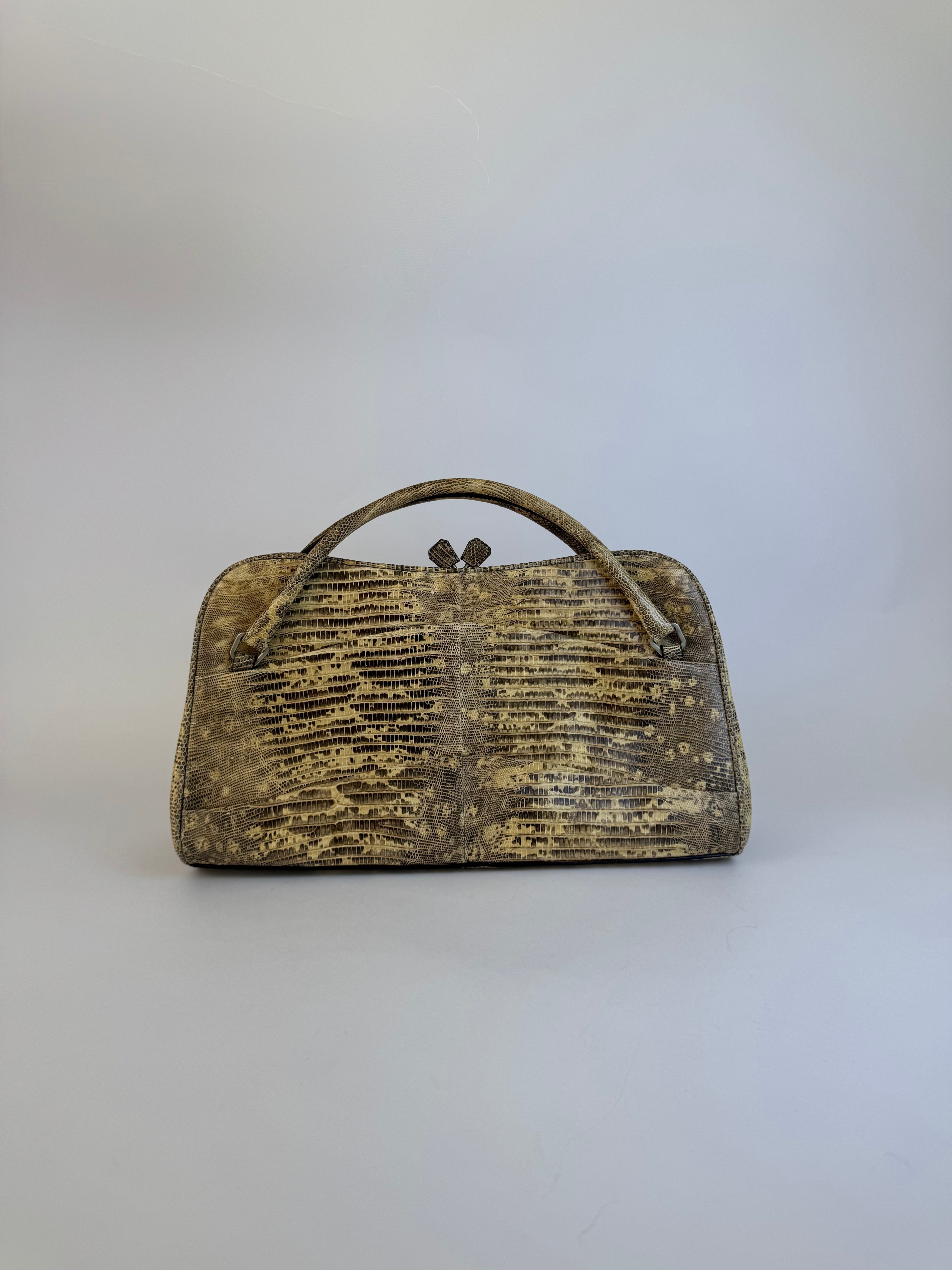 gray python pattern handbag | nkd naked italian bags... Prada Vintage Python Handbag