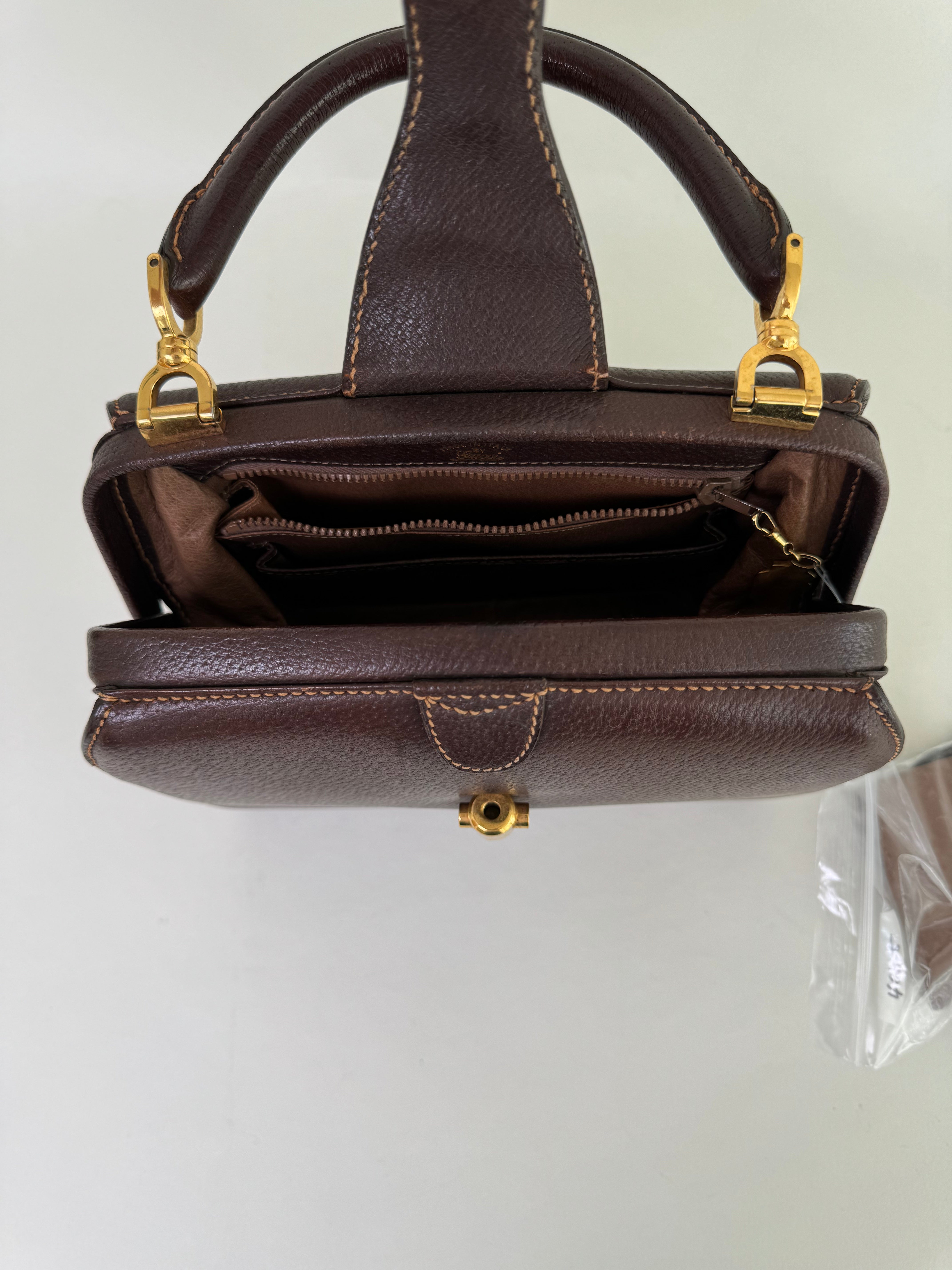 Gucci Brown Leather Jackie Handbag