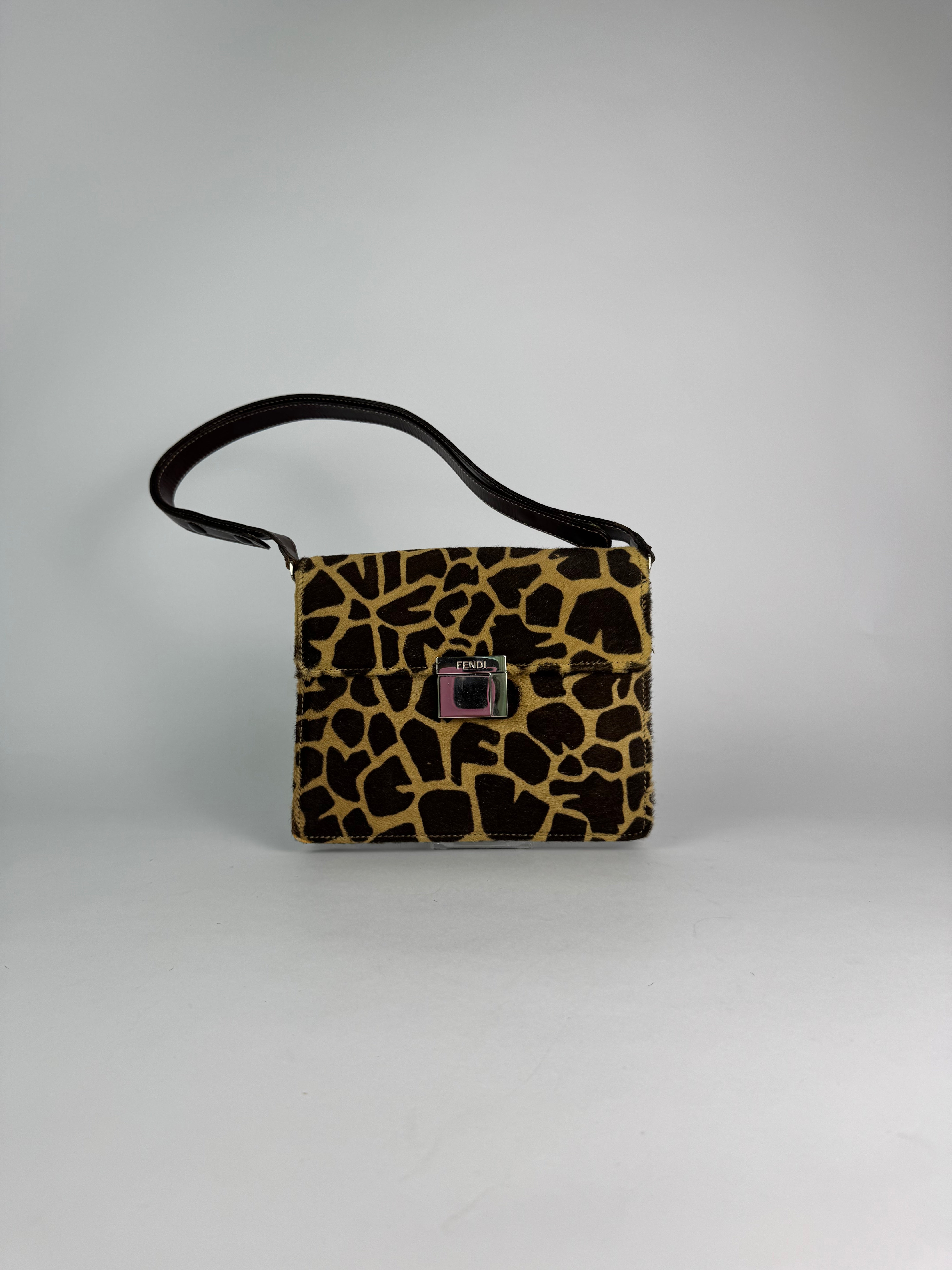 Fendi Vintage Ponyhair Shoulder Bag