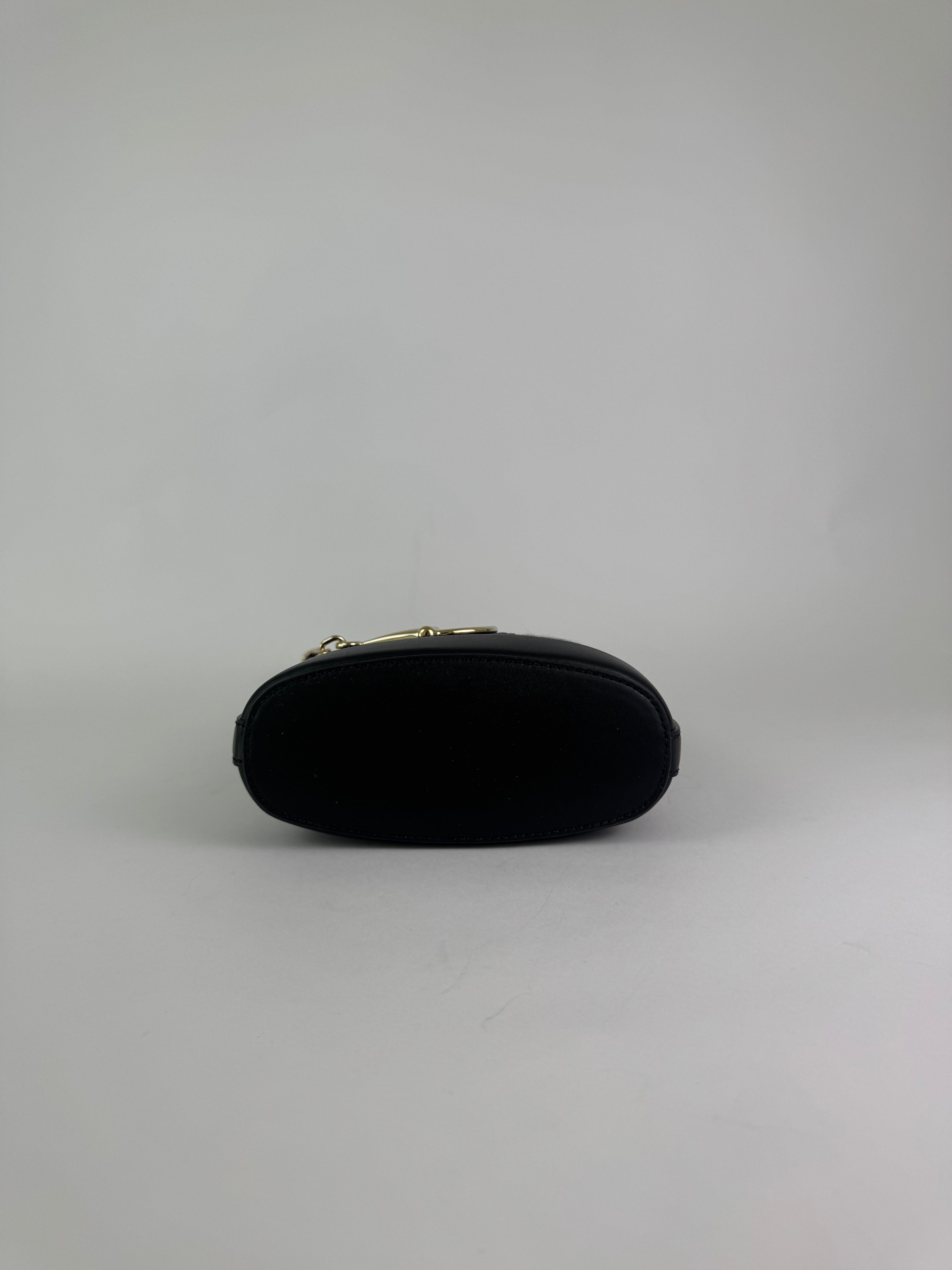 Gucci Vintage Zebra Ponyhair Bucket Shoulder Bag