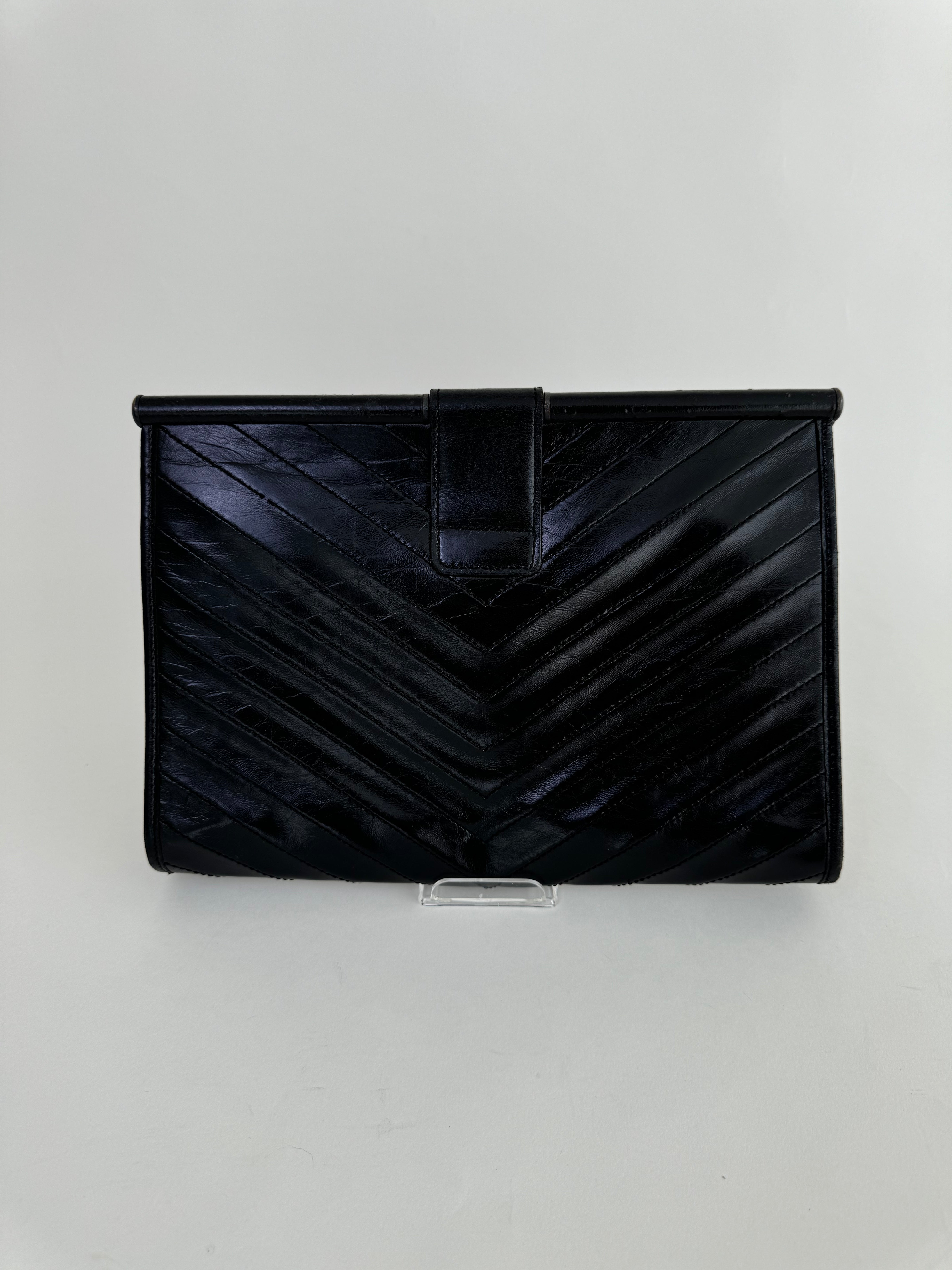 Yves Saint Laurent YSL Vintage Leather Clutch