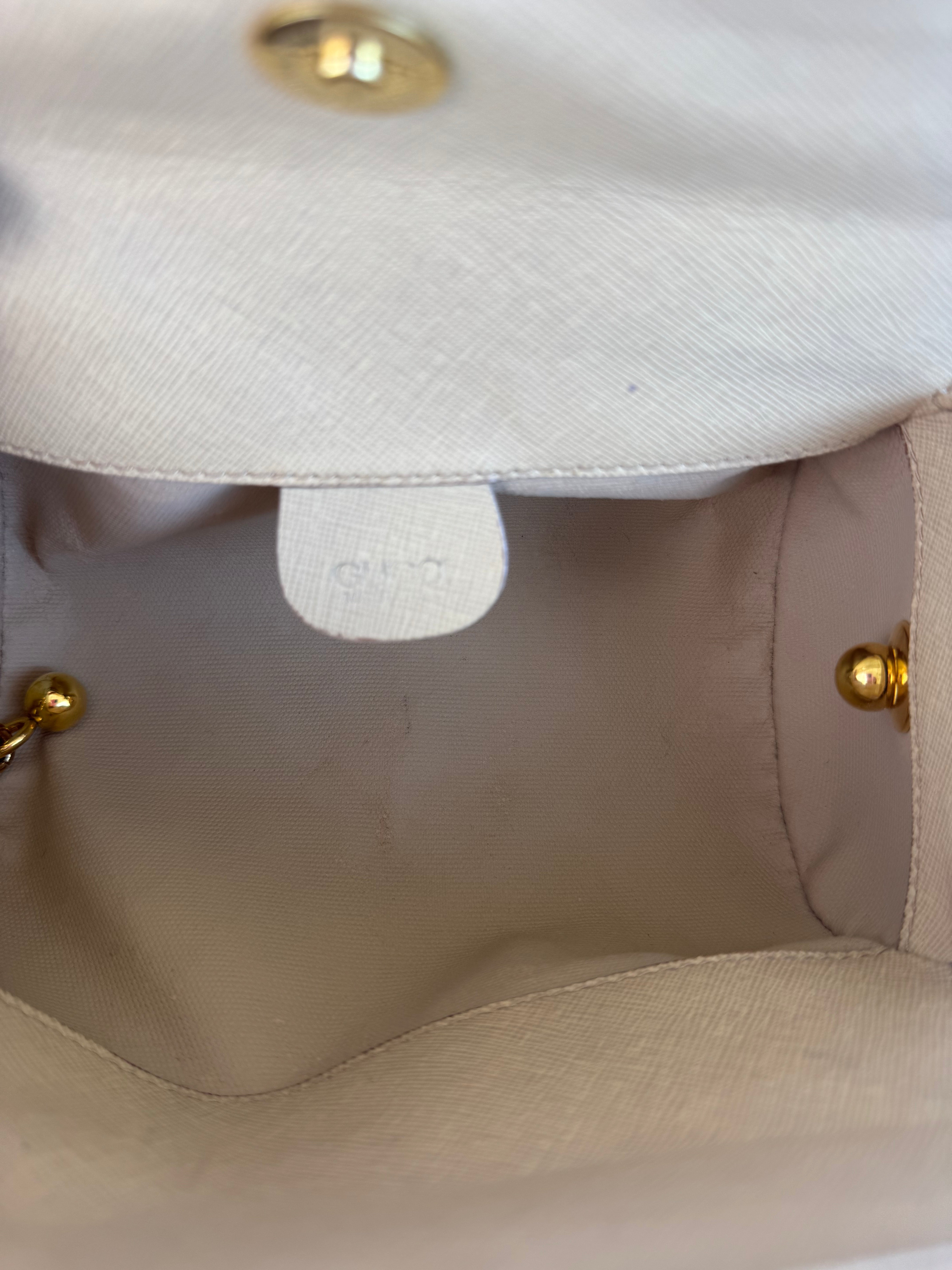 Gucci GG Bamboo Barrel Clutch