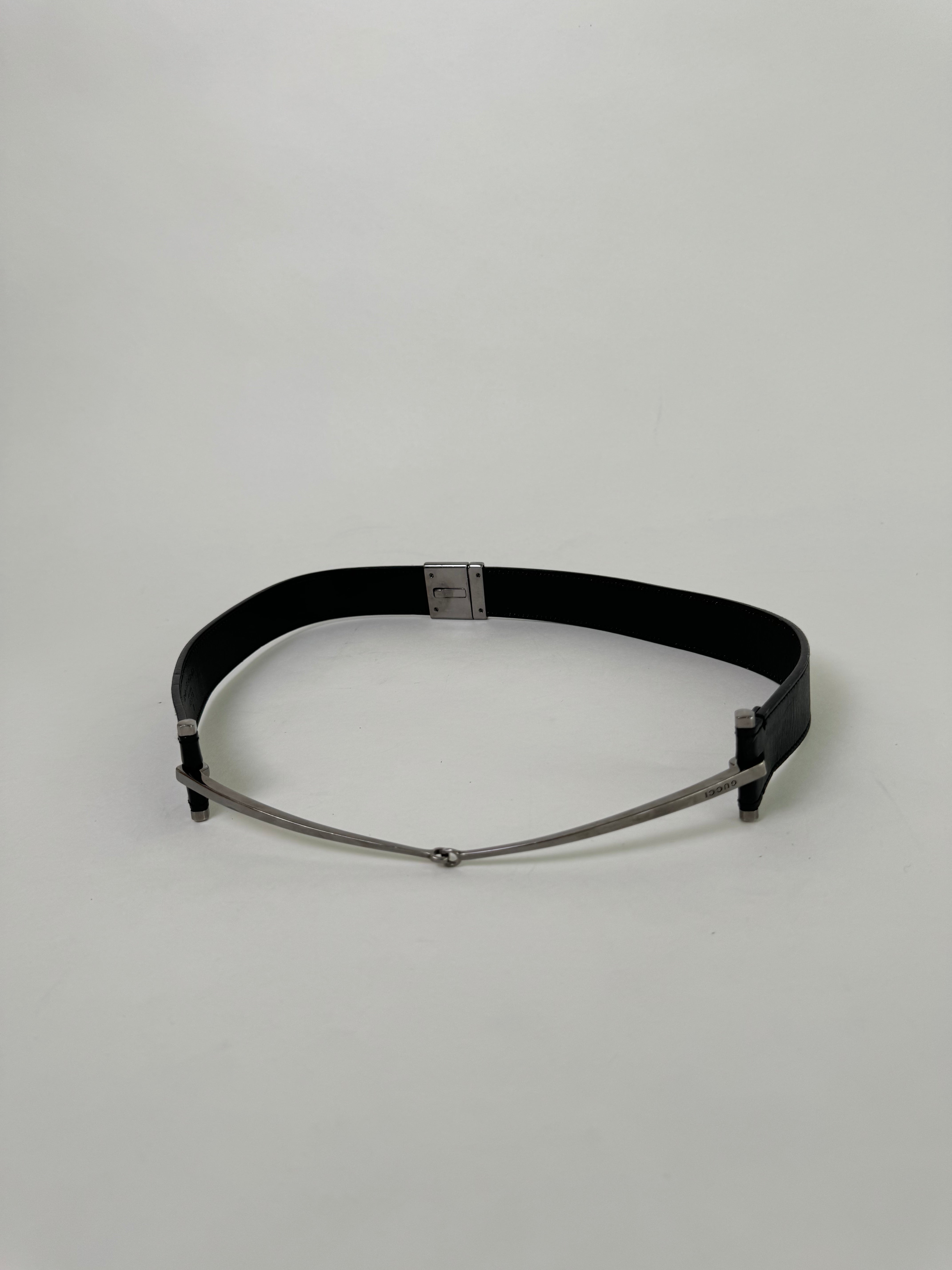 Gucci Tom Ford Slin Horsebit Belt S/M