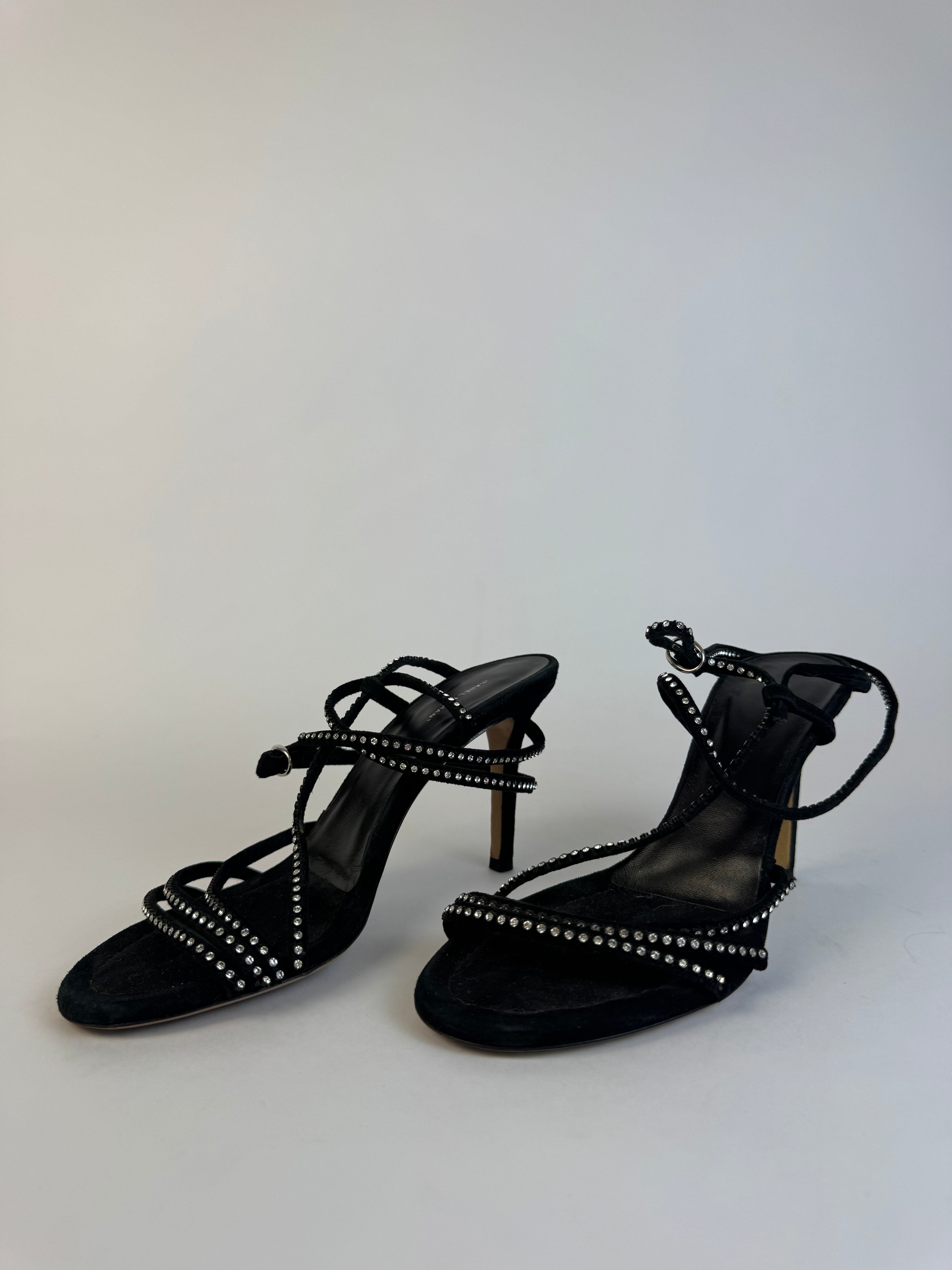 Isabel Marant Studded Strappy Heels 36