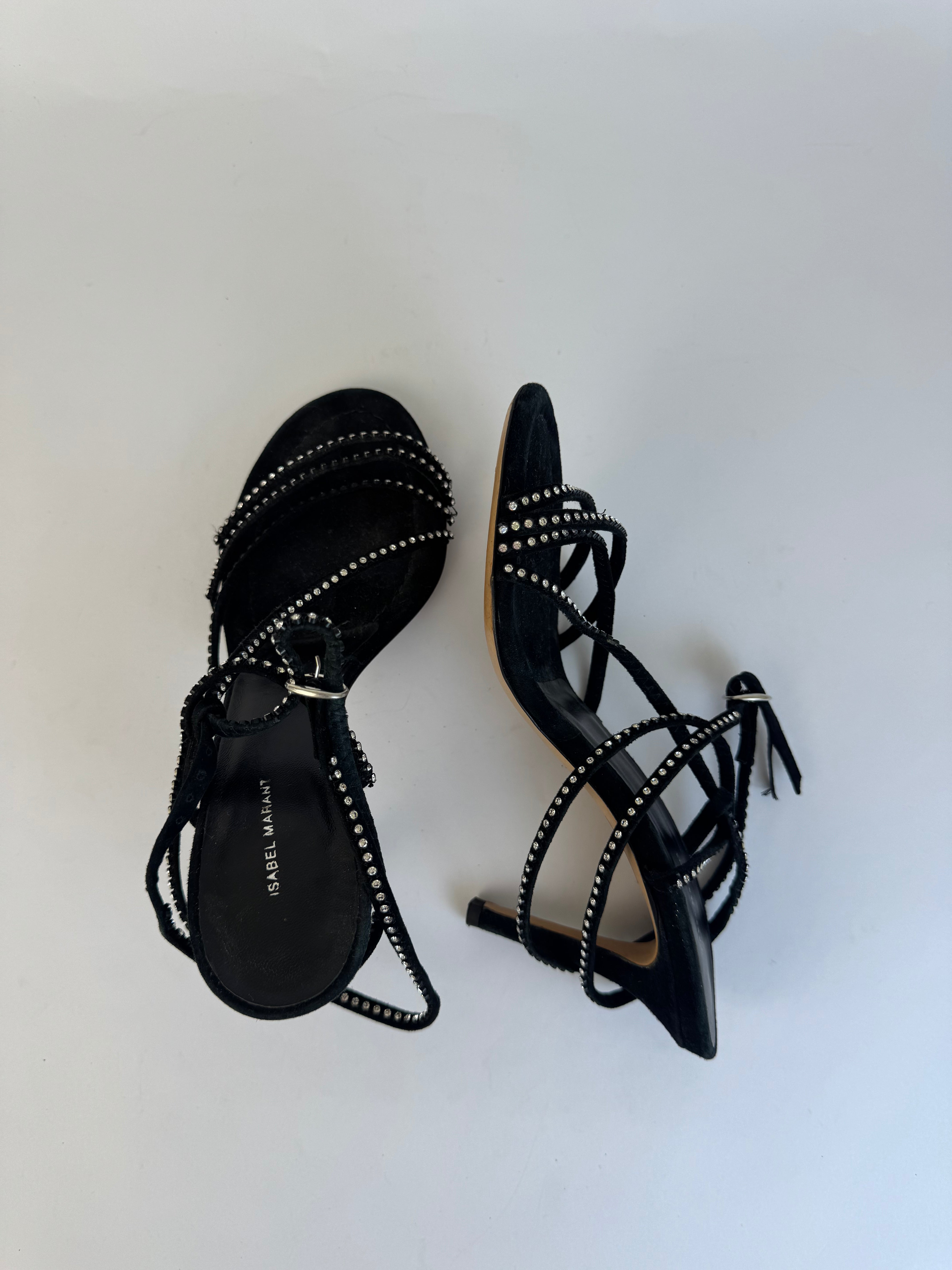 Isabel Marant Studded Strappy Heels 36
