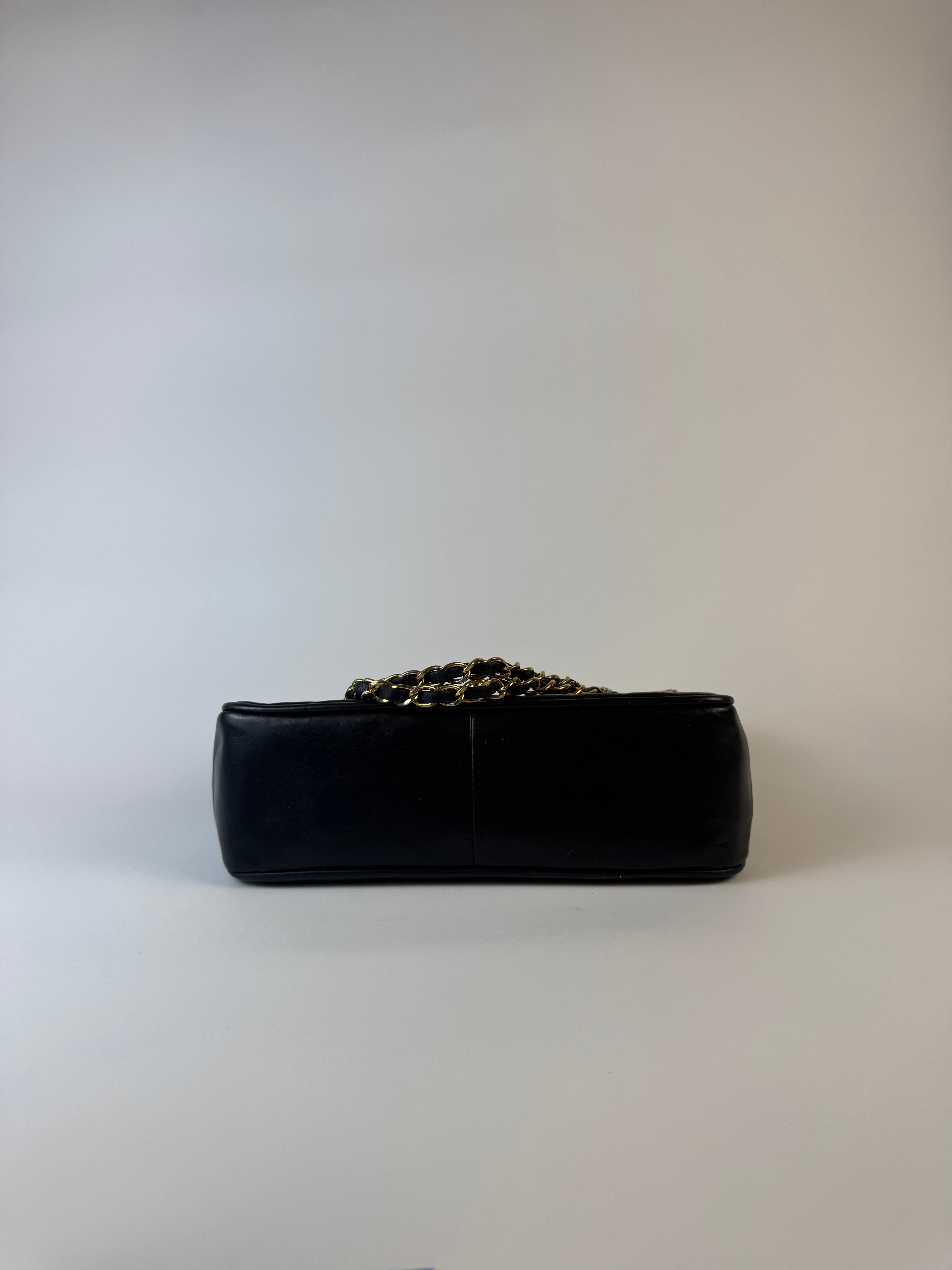 Chanel Vintage Chevron Envelope Flap Bag