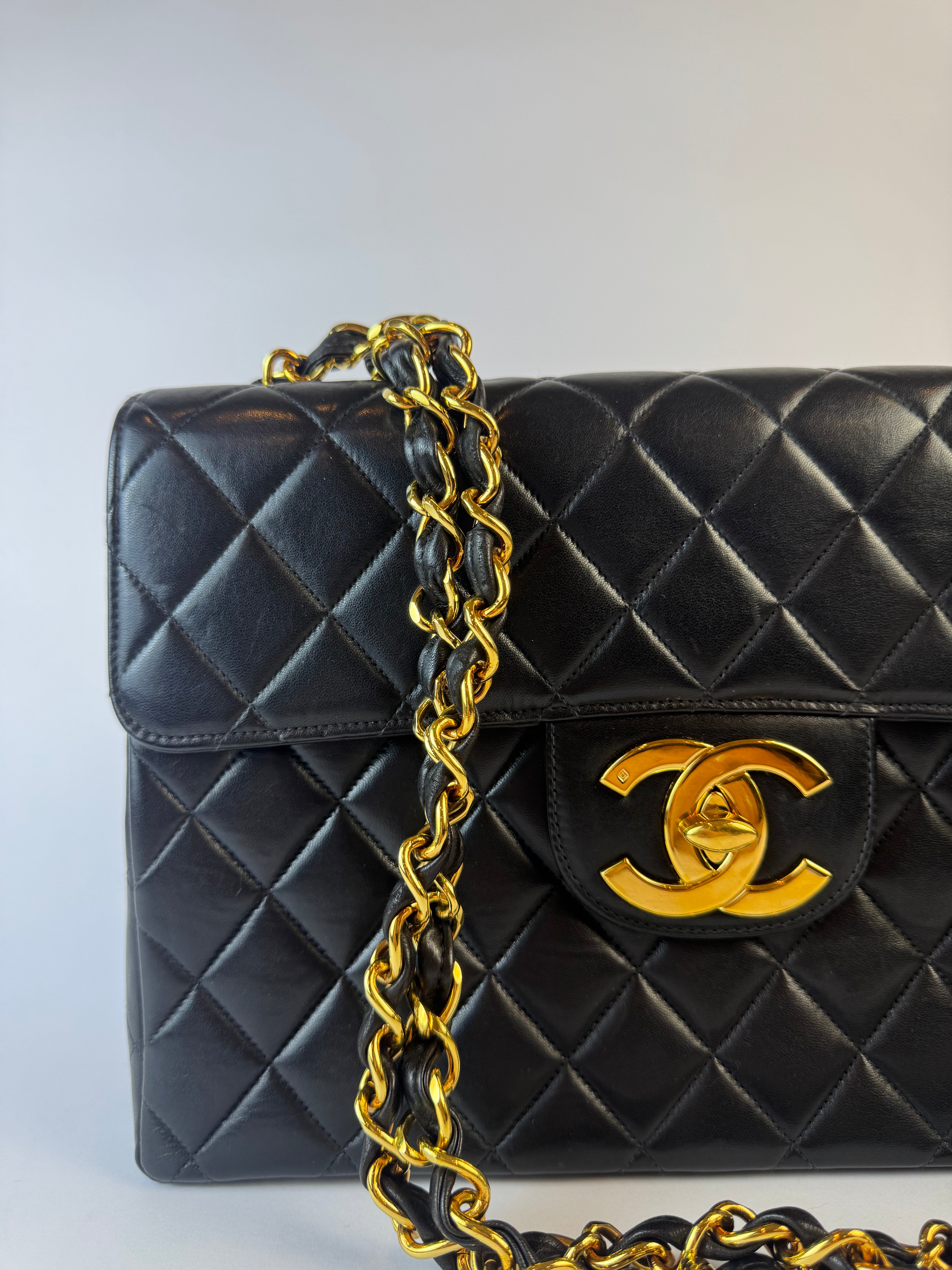 Chanel Classic Vintage Jumbo Flap Bag