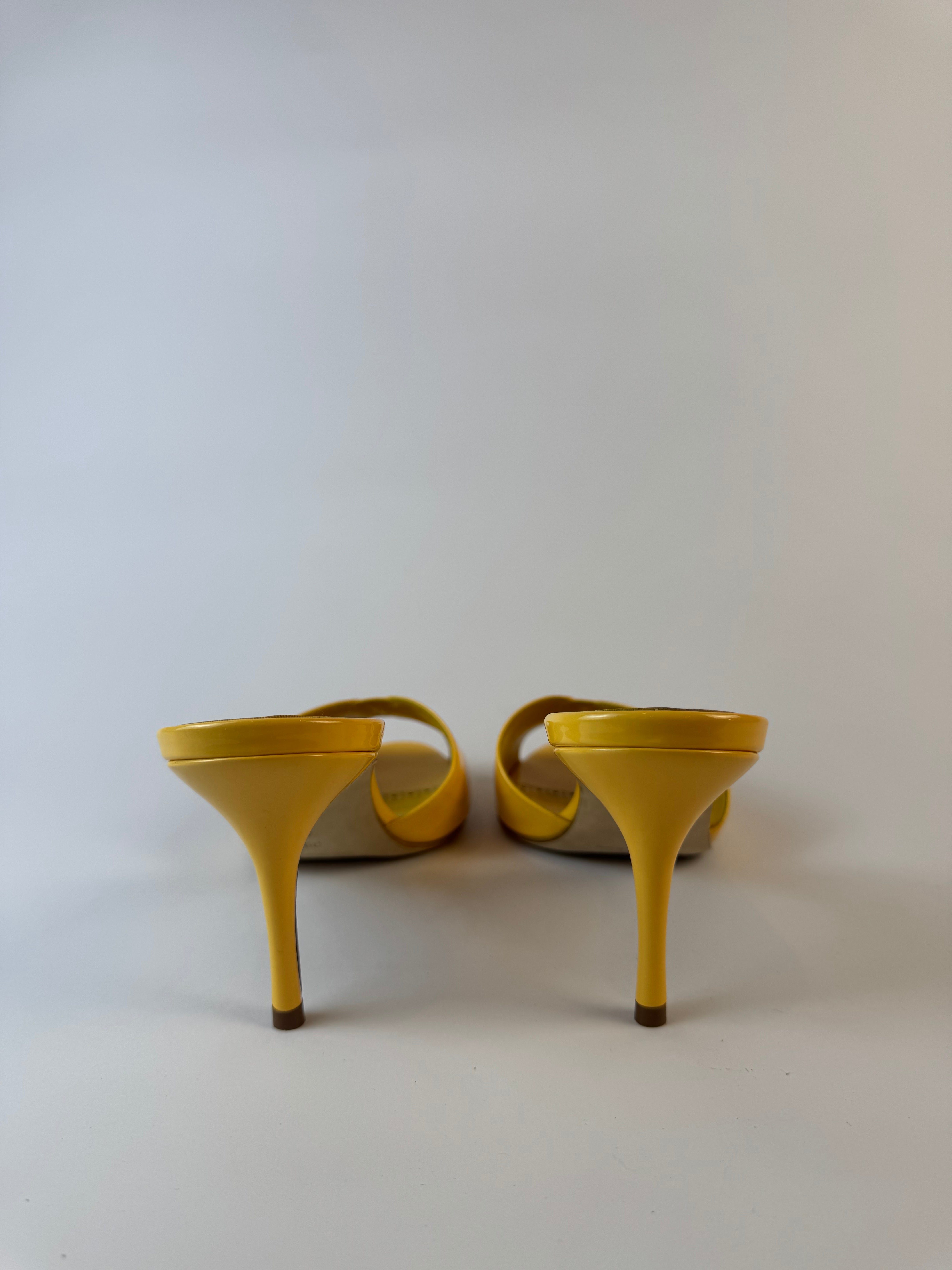 Manolo Blahnik Slide Heels 39
