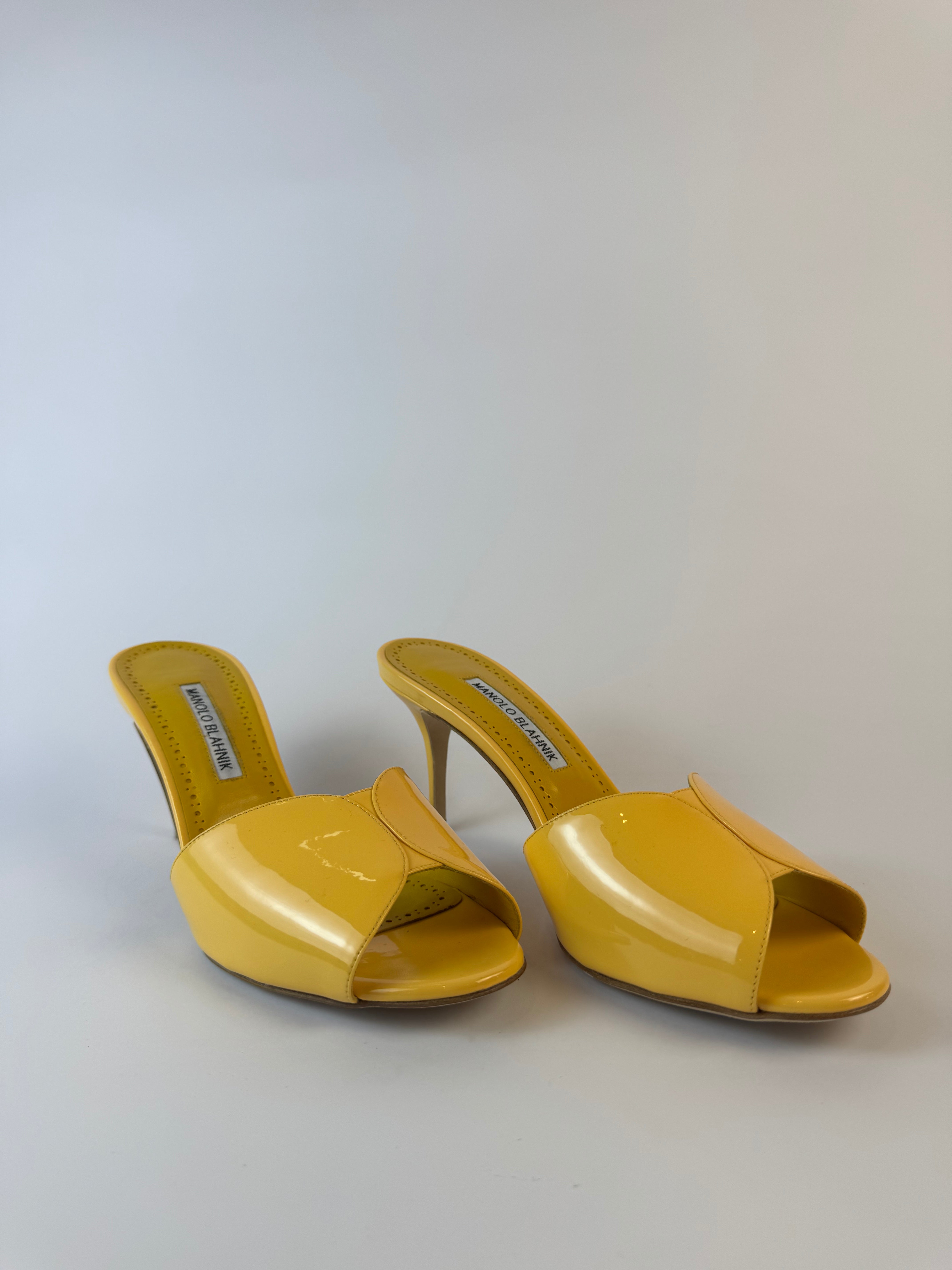 Manolo Blahnik Slide Heels 39