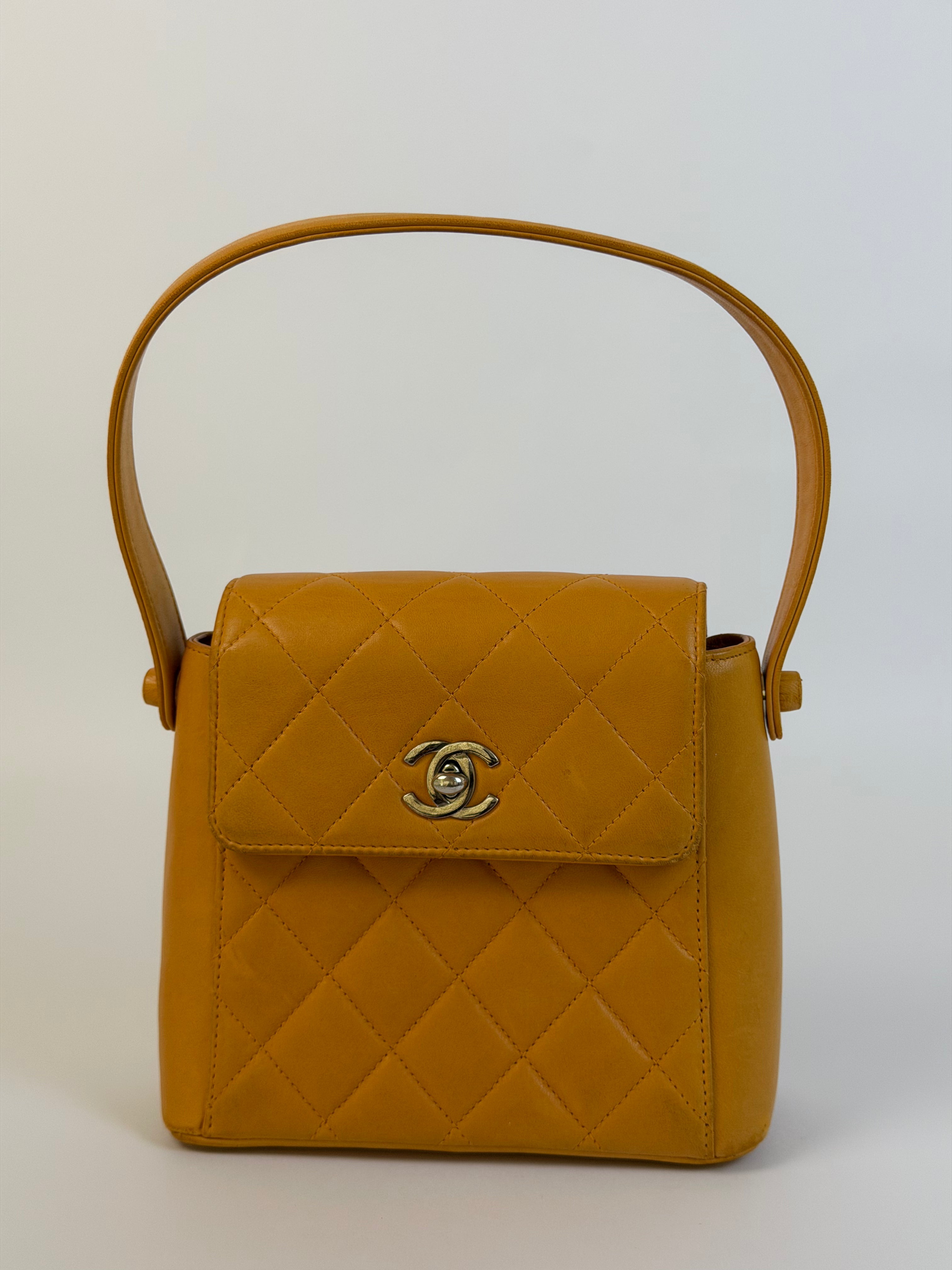 Chanel Quilted Leather Handbag