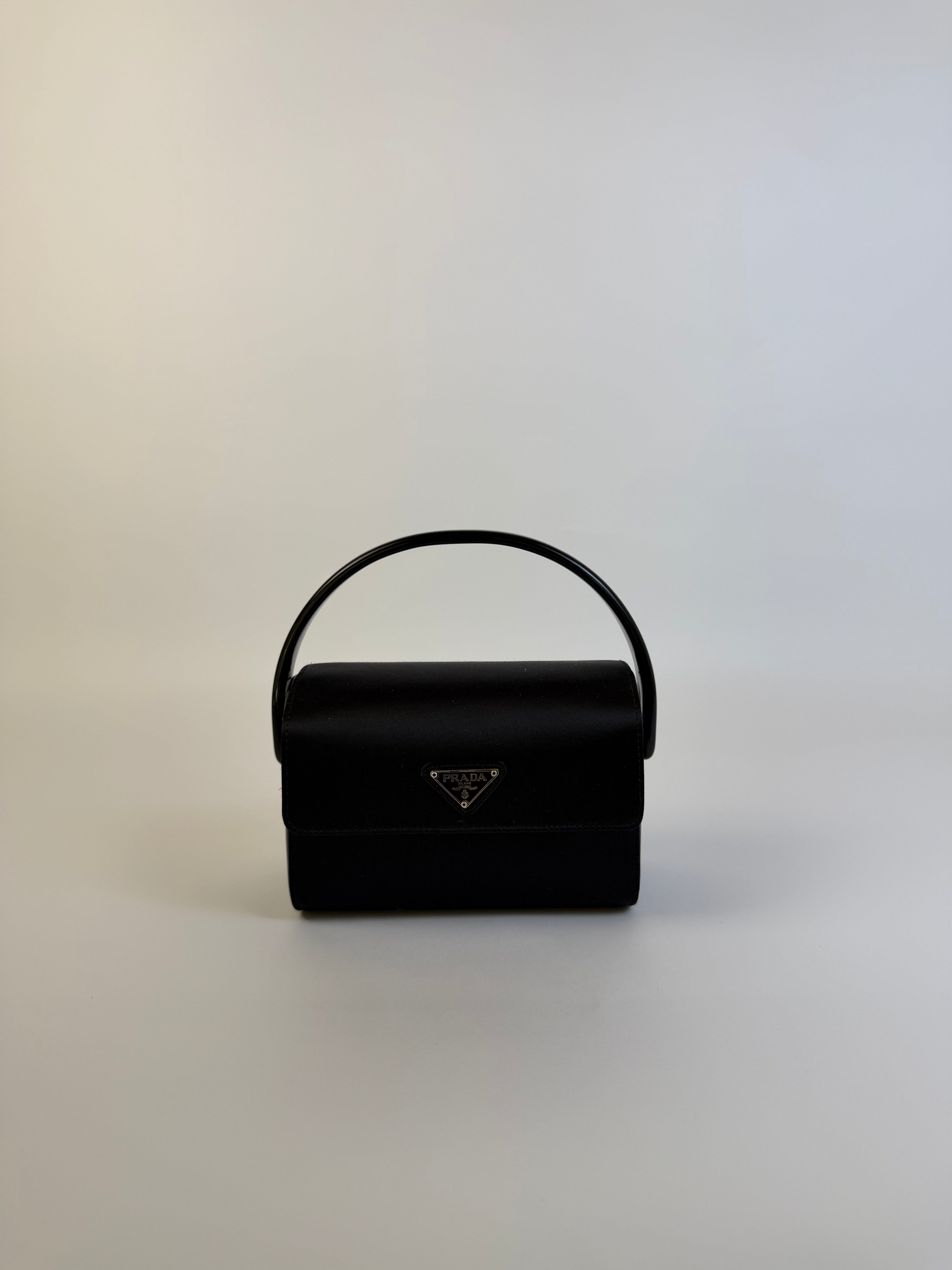 Prada Satin Handbag Rare