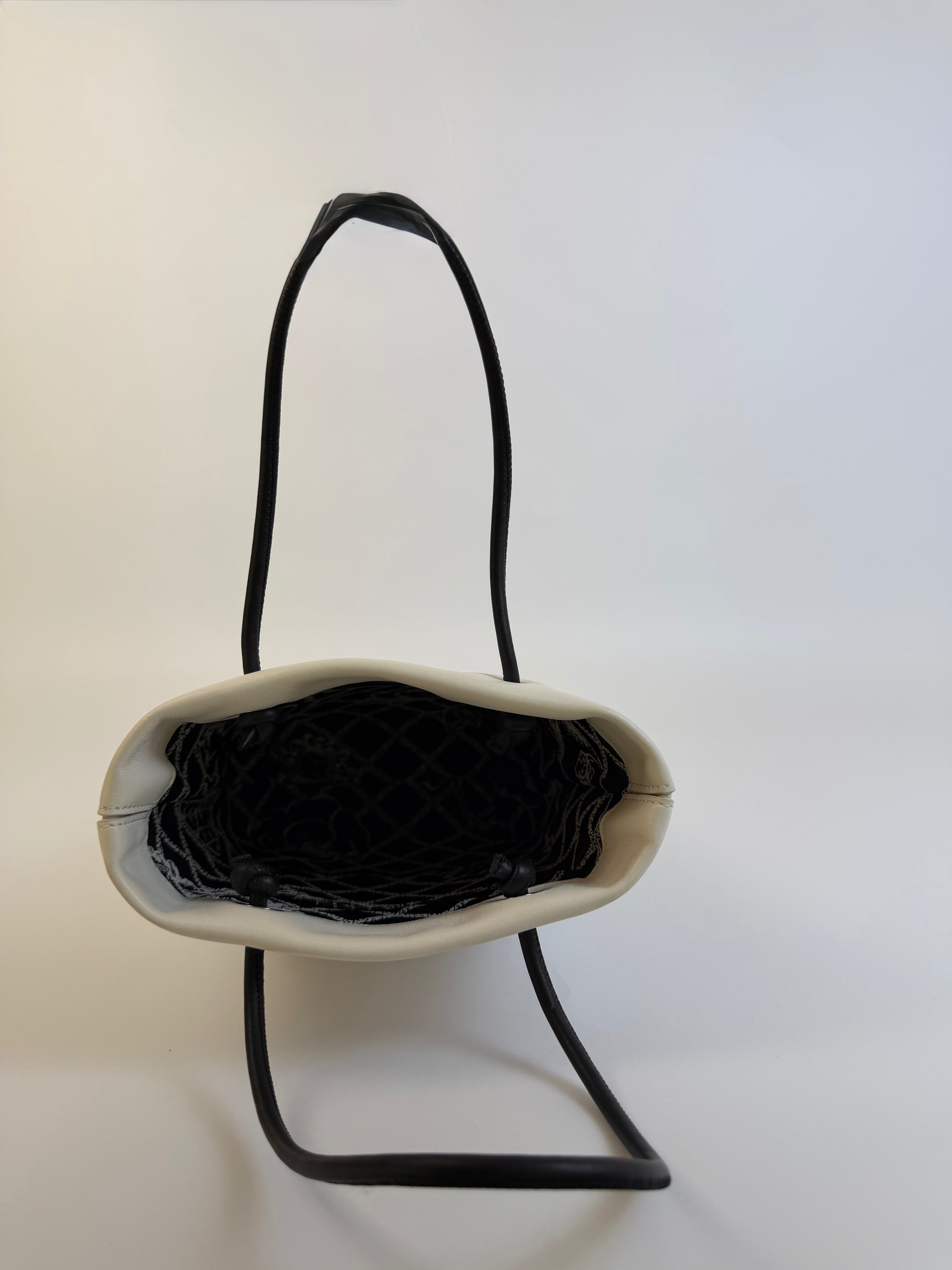 Chanel Vintage Leather Handle Bag
