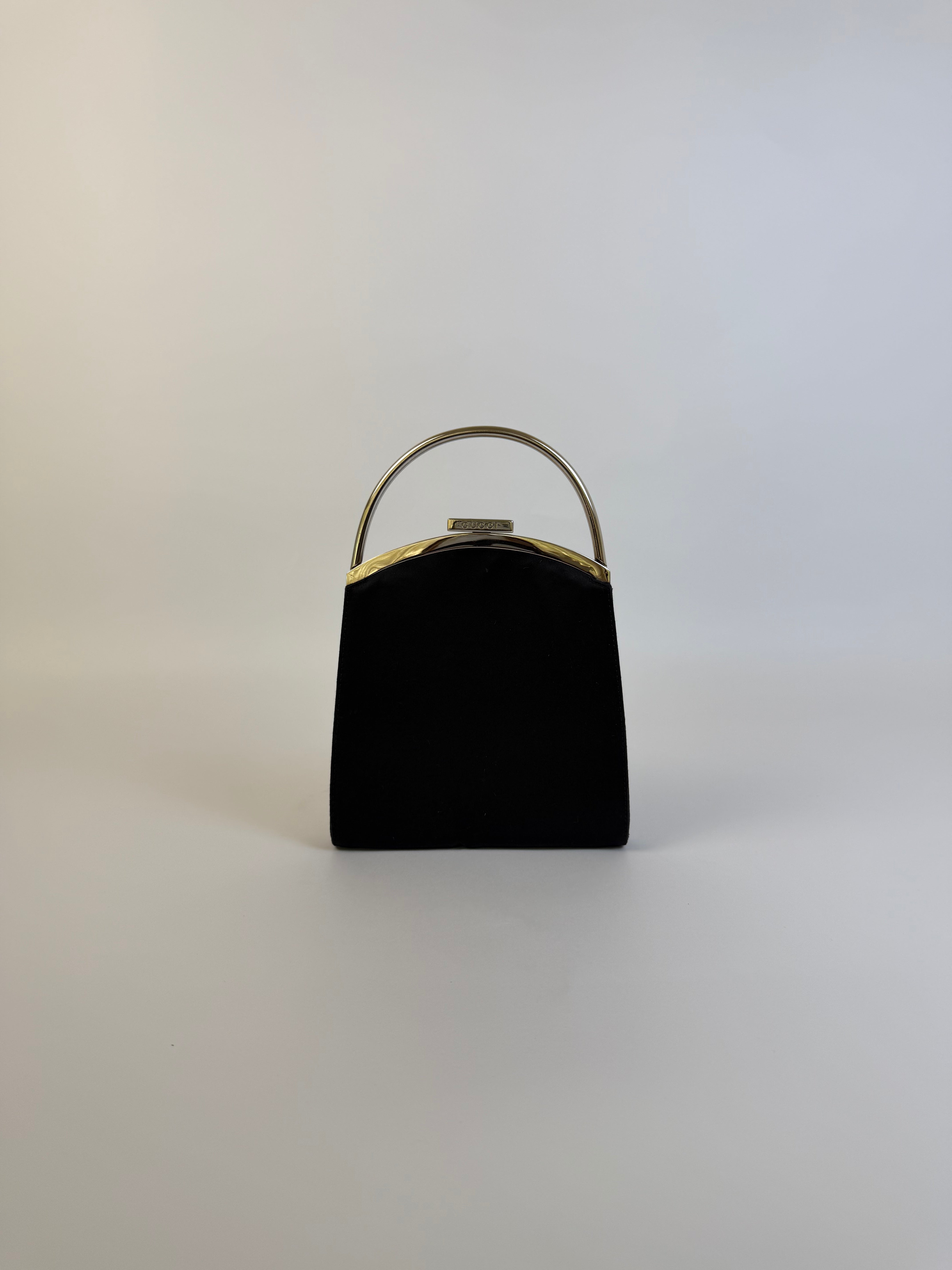 Gucci Satin Top Handle Bag