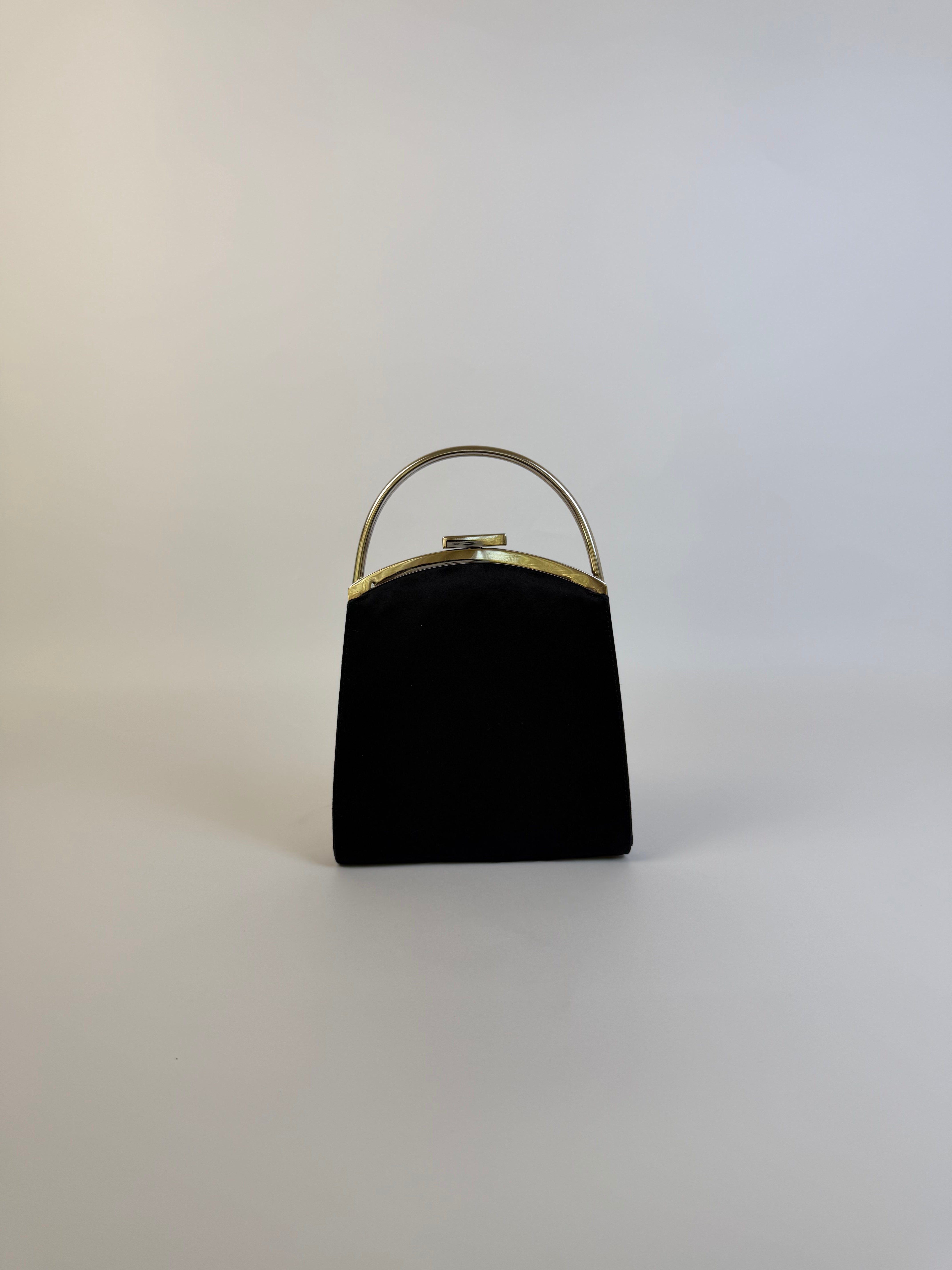 Gucci Satin Top Handle Bag