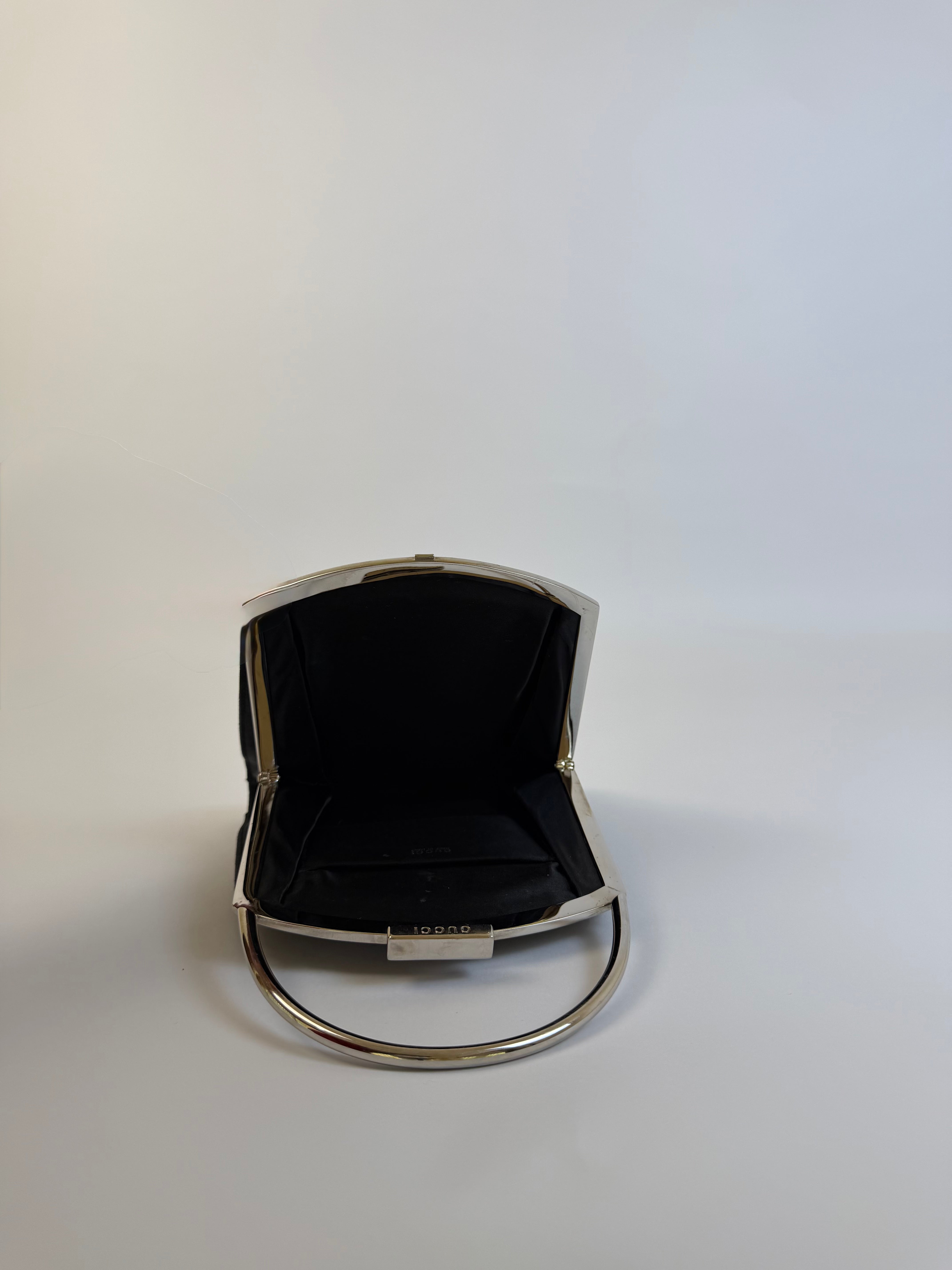 Gucci Satin Top Handle Bag