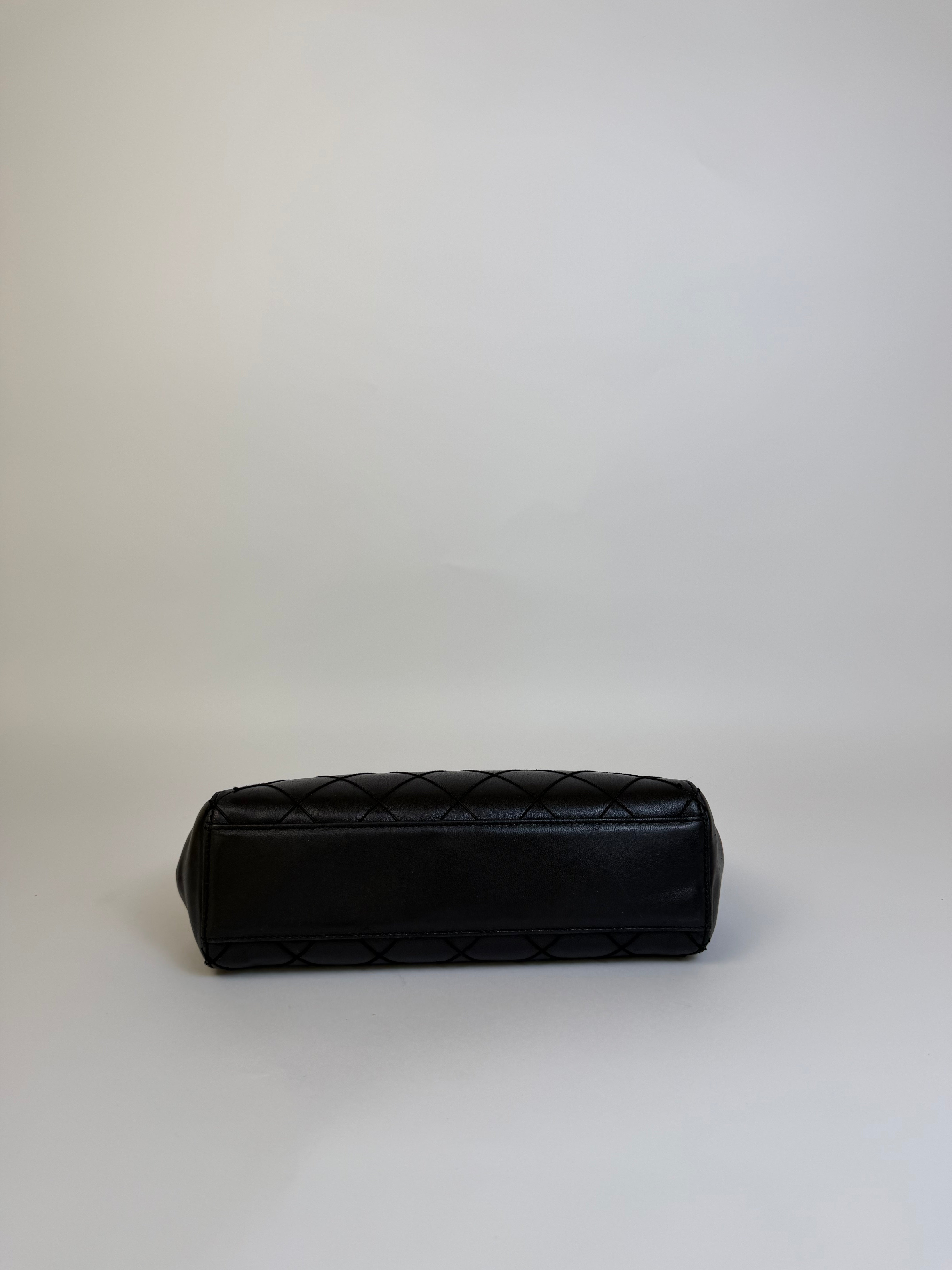 Chanel Vintage Lambskin Tortoise Handbag