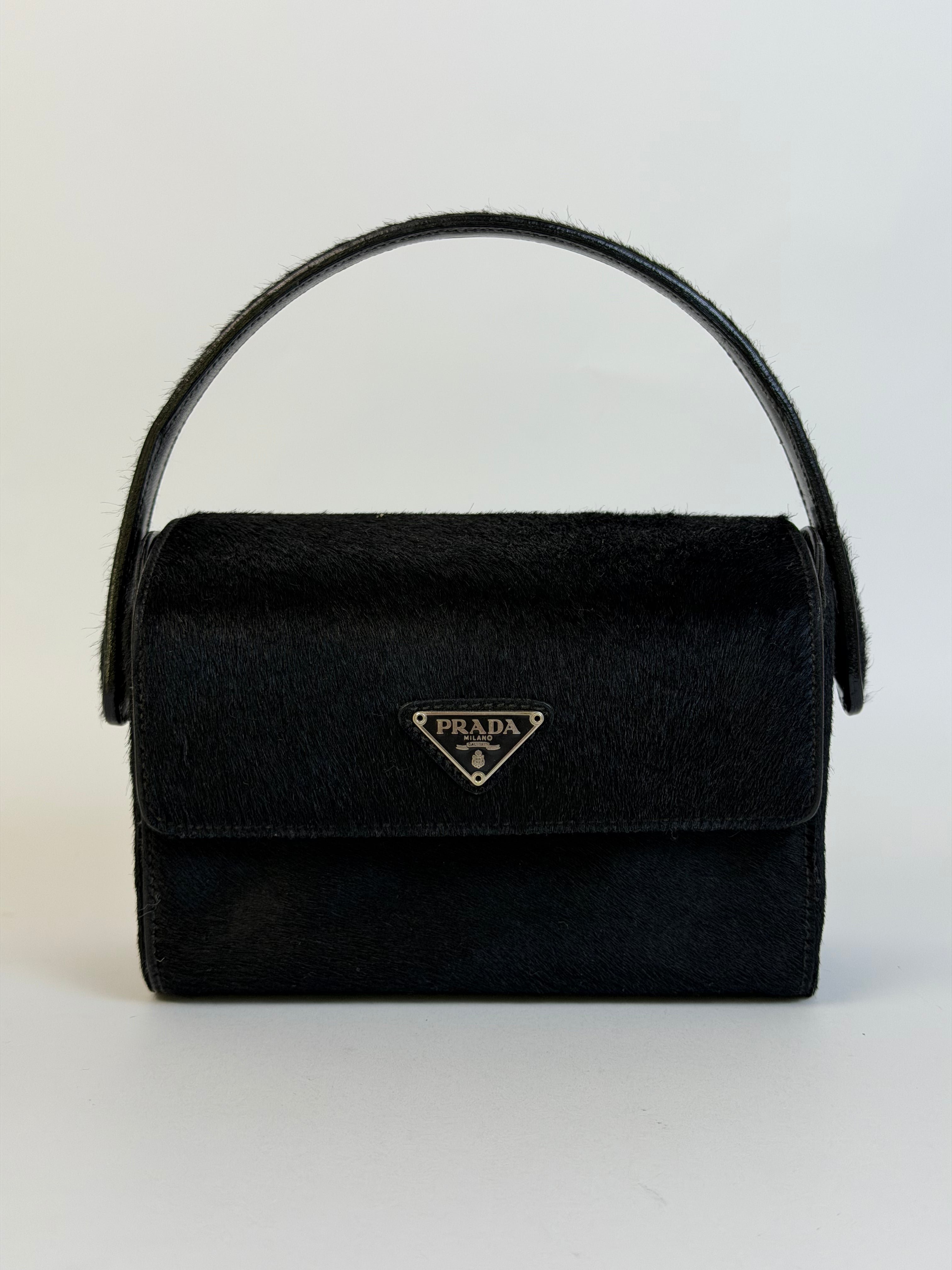 Prada Vintage Ponyhair Handbag Rare