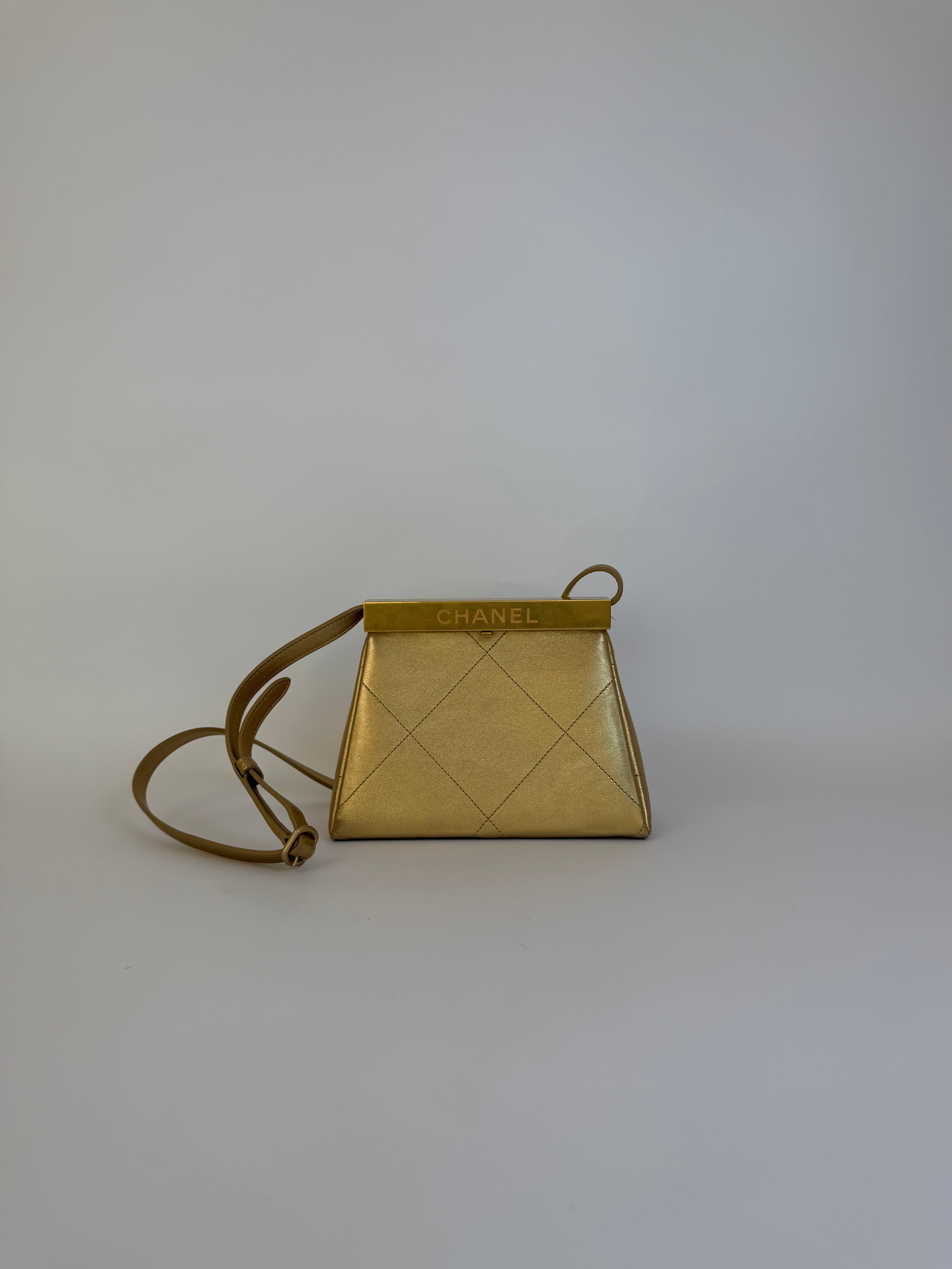 Chanel Vintage Calfskin Shoulder Bag