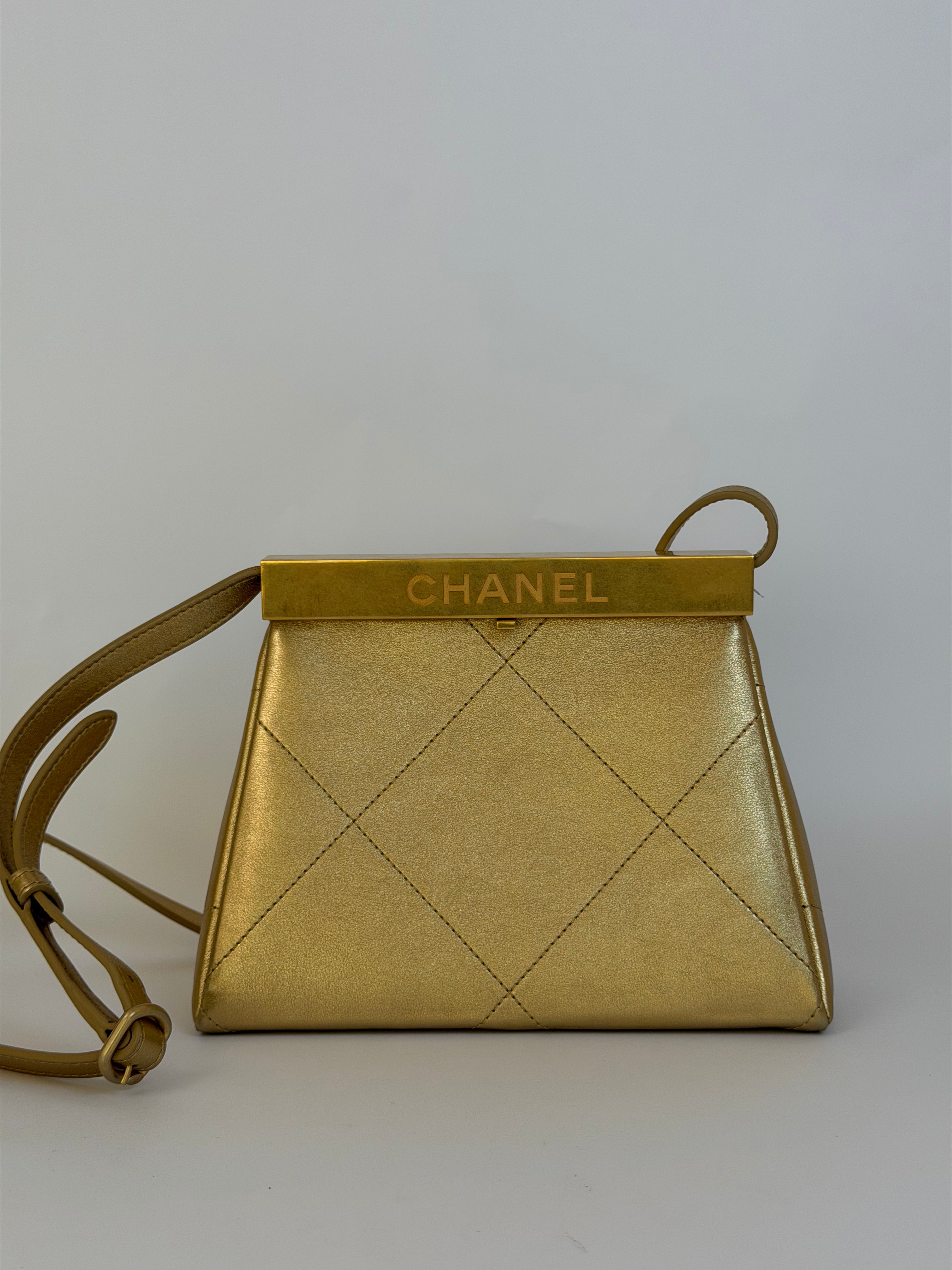 Chanel Vintage Calfskin Shoulder Bag