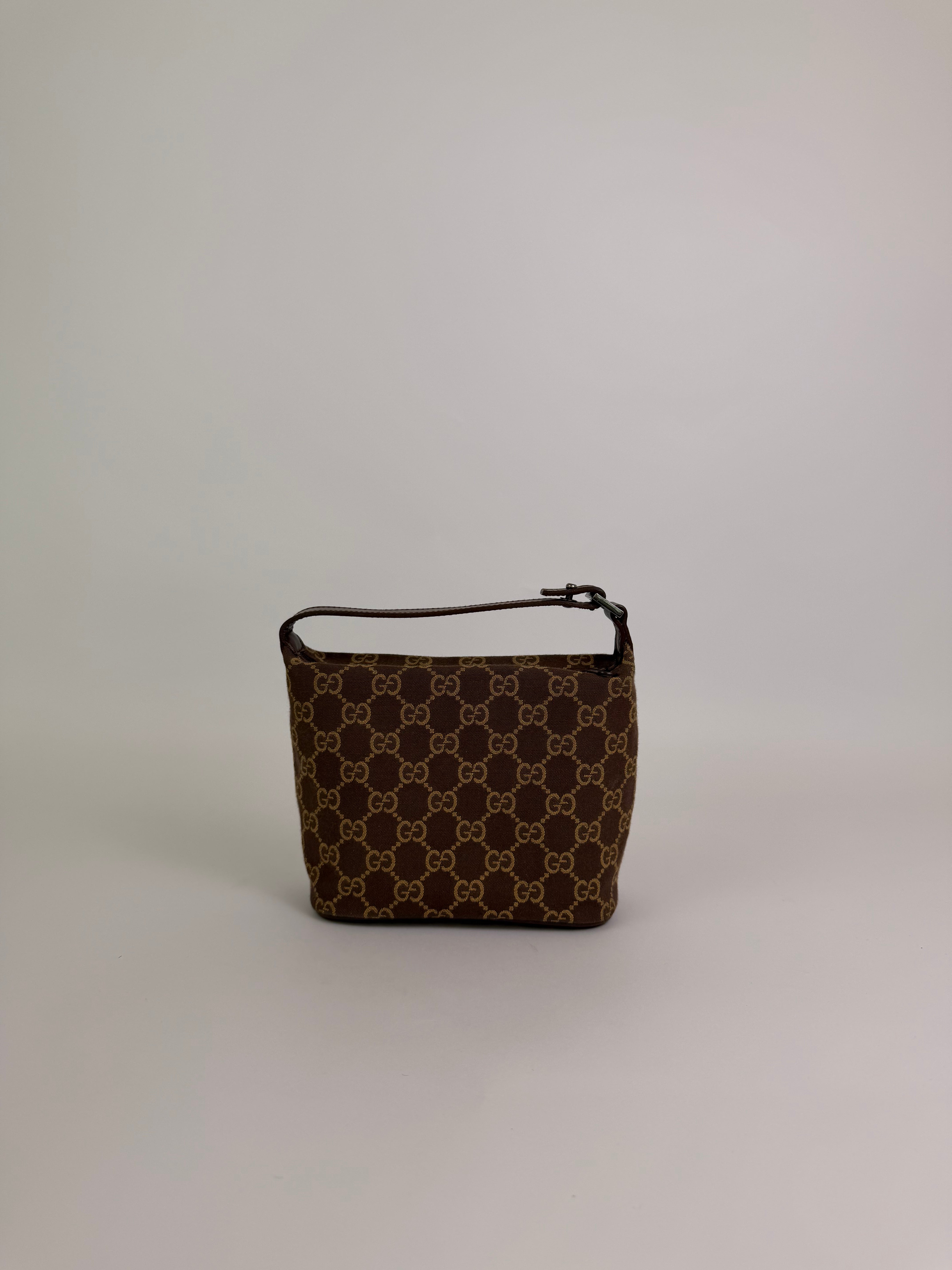 Gucci Brown GG Canvas Handbag Small