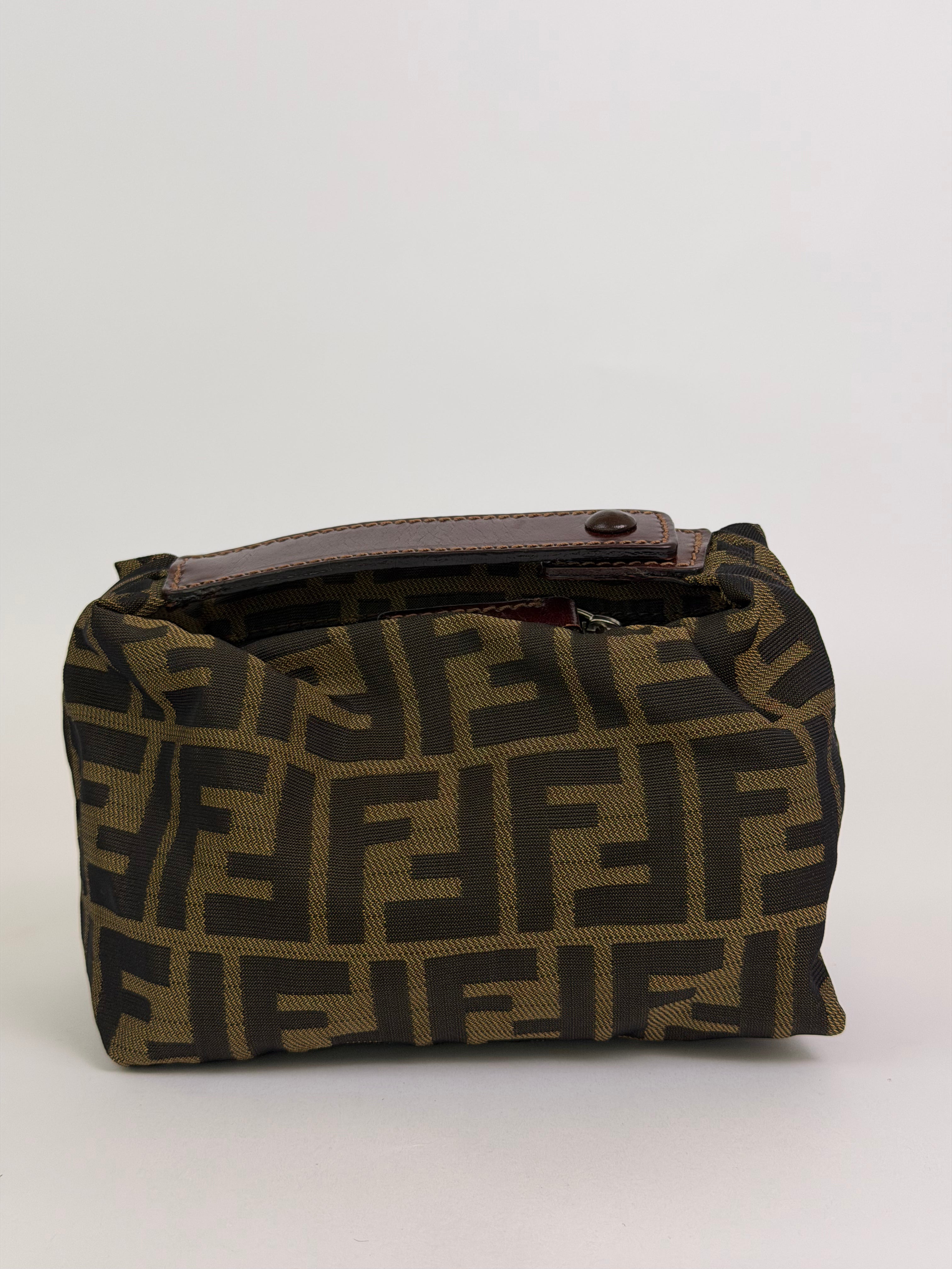 Fendi Vintage Pouchette Handbag