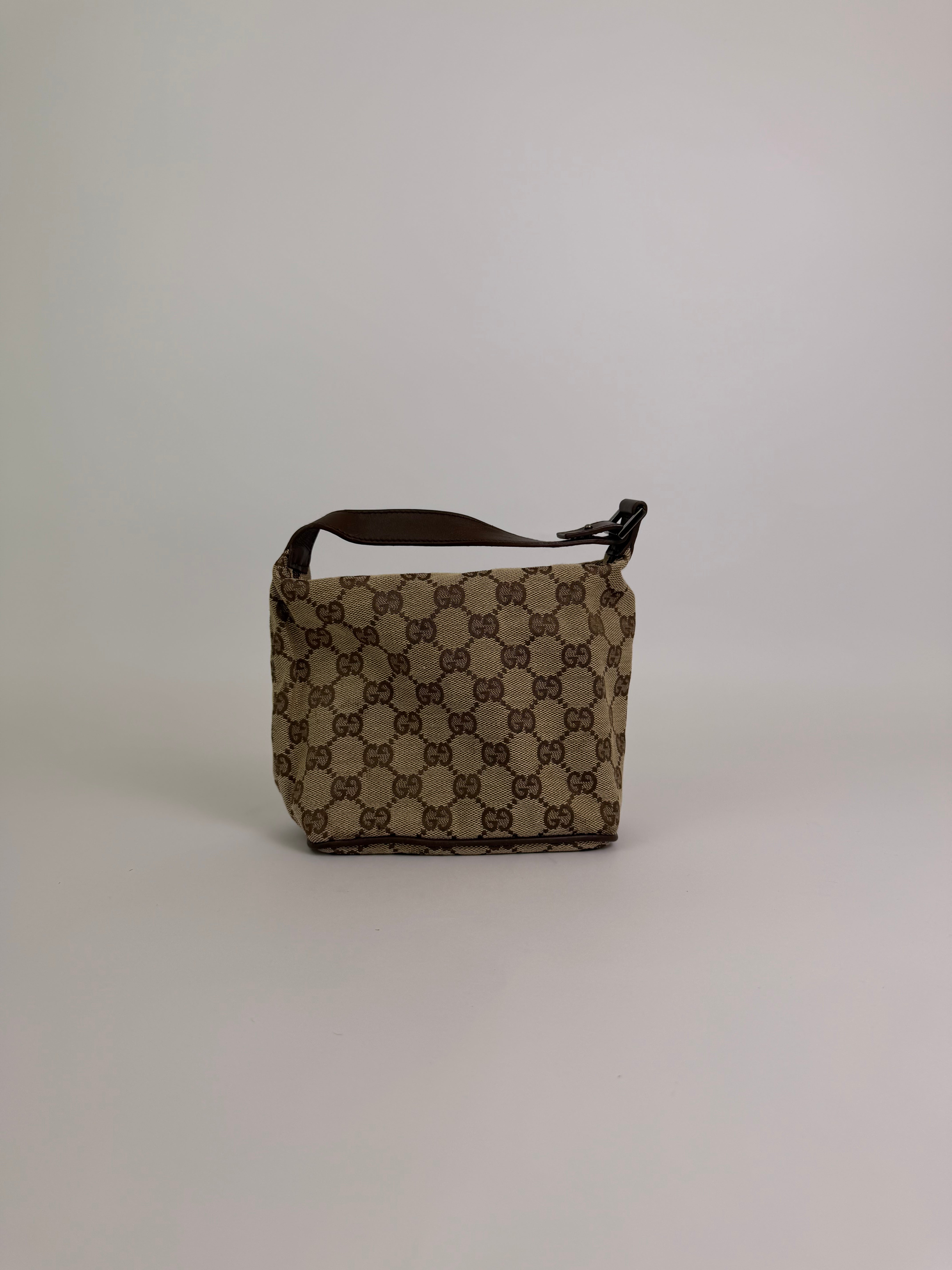 Gucci Vintage Canvas Handbag