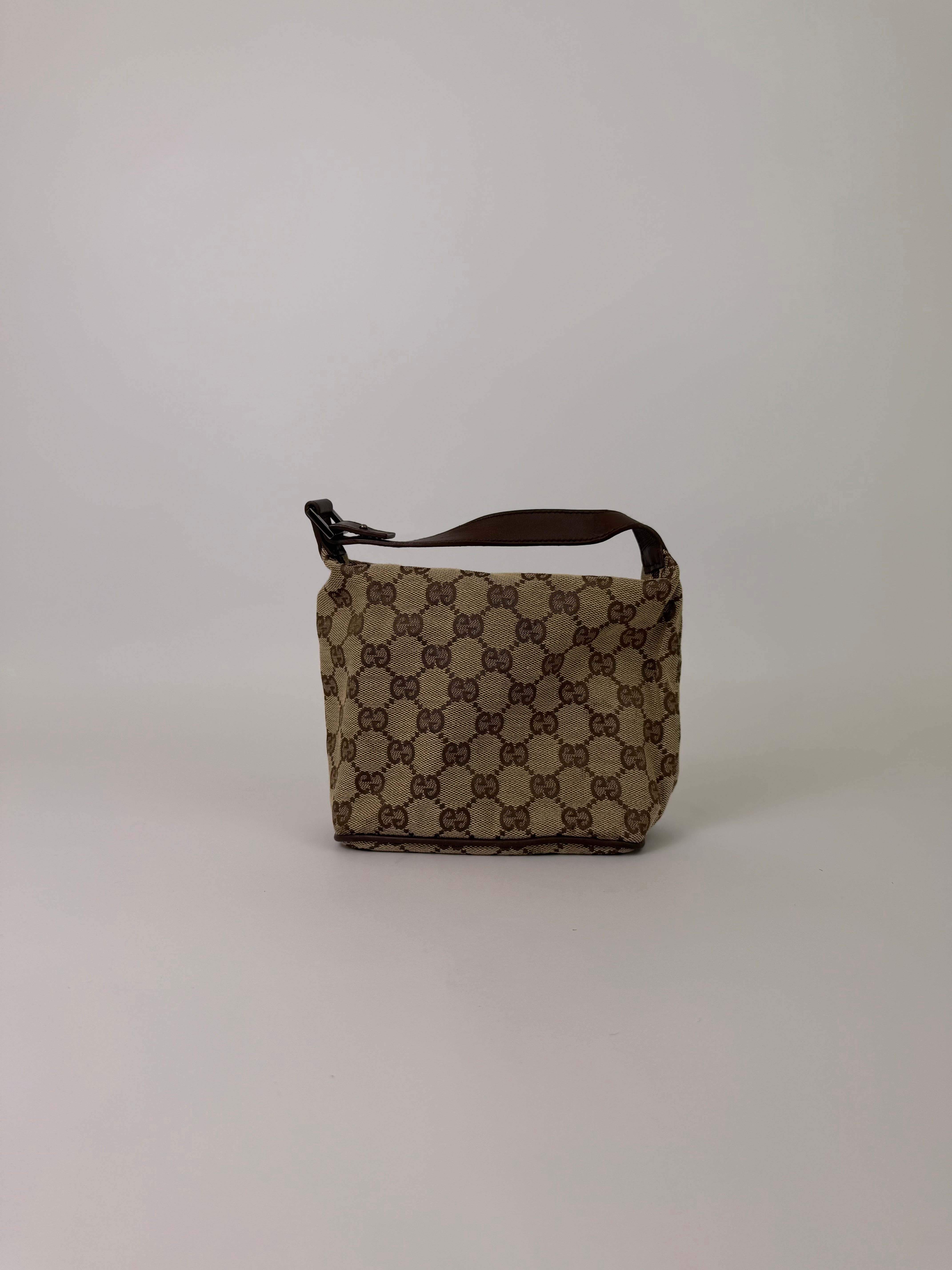 Gucci Vintage Canvas Handbag