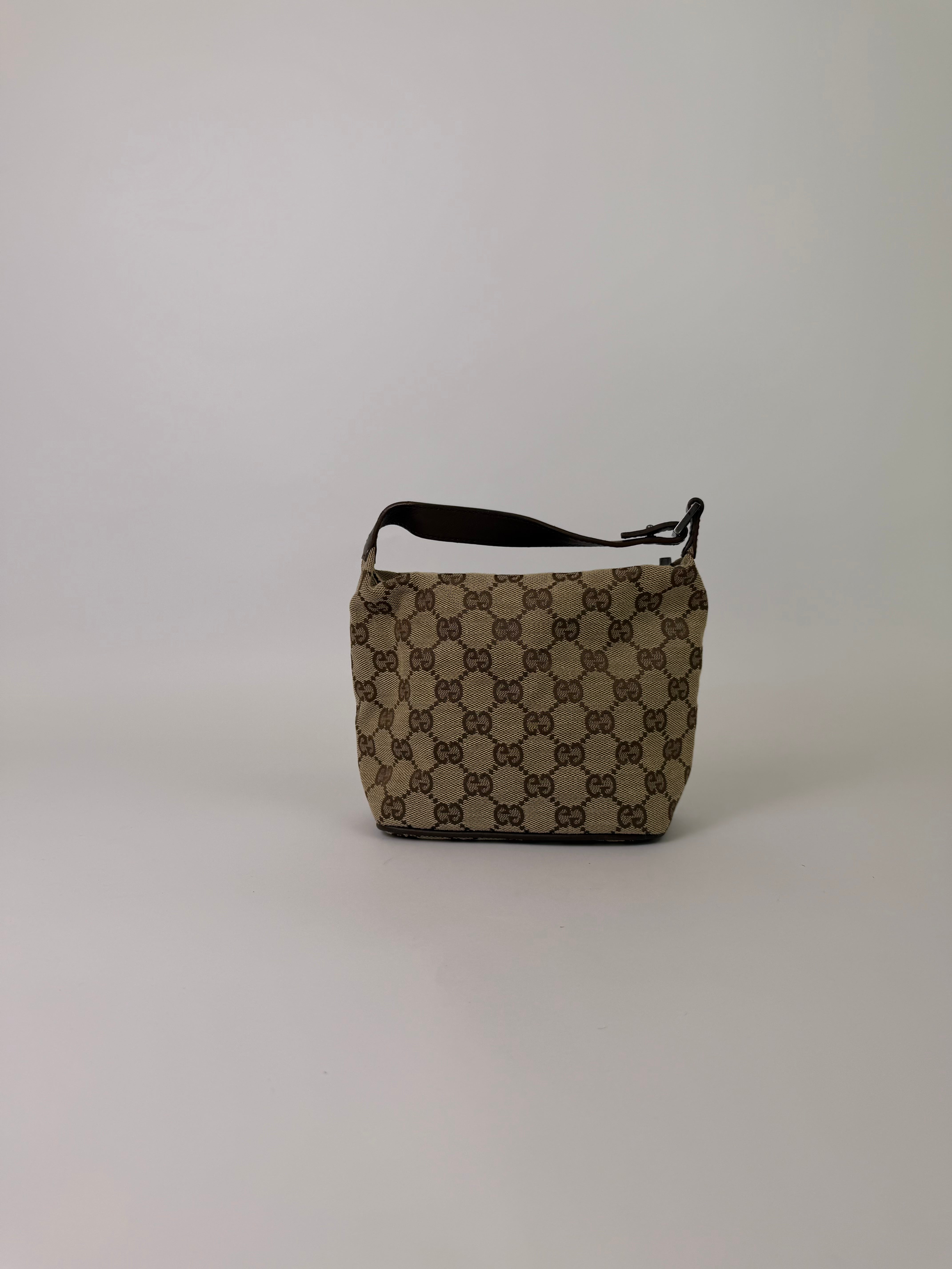 Gucci Vintage Canvas Handbag
