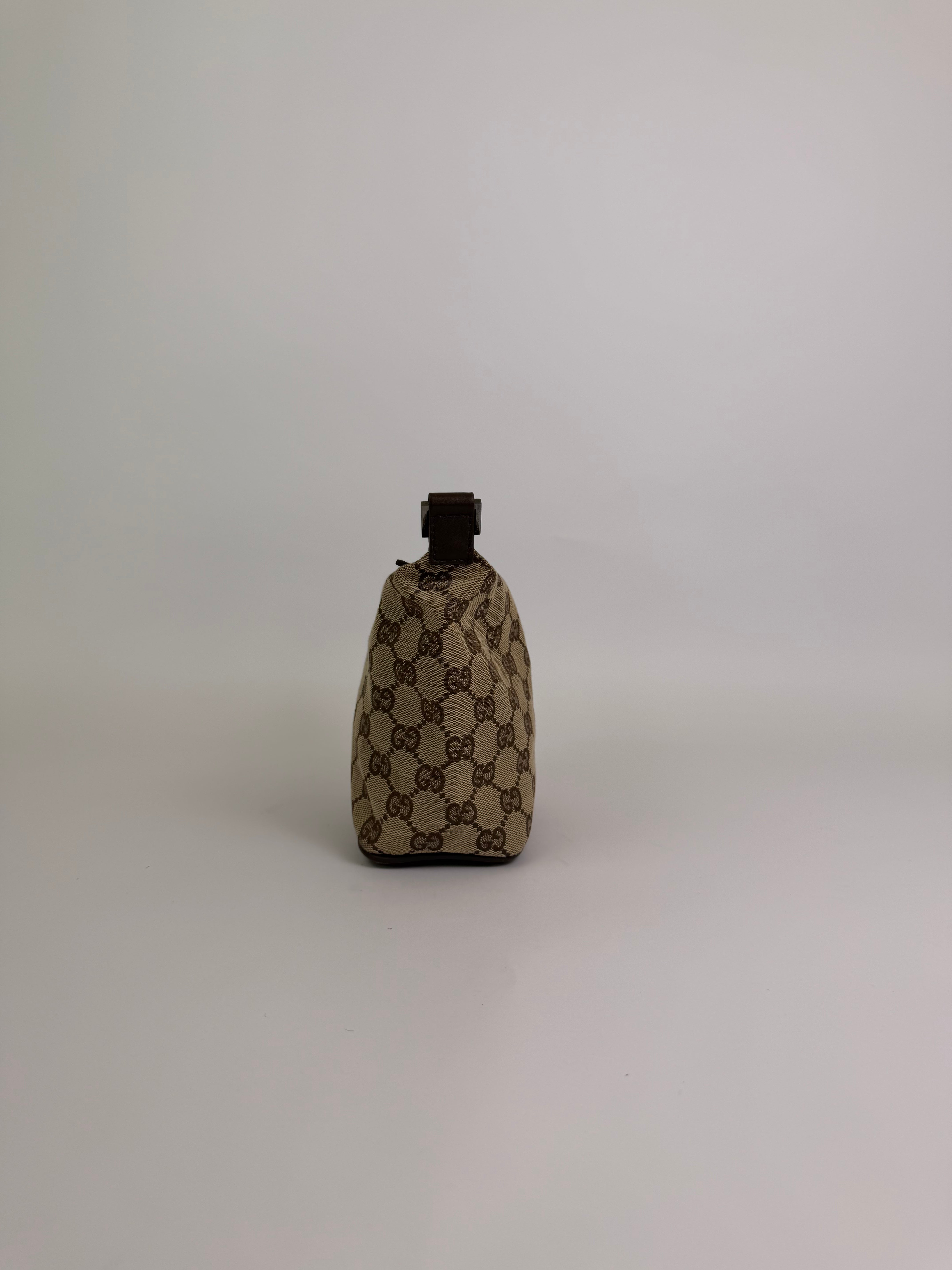 Gucci Vintage Canvas Handbag