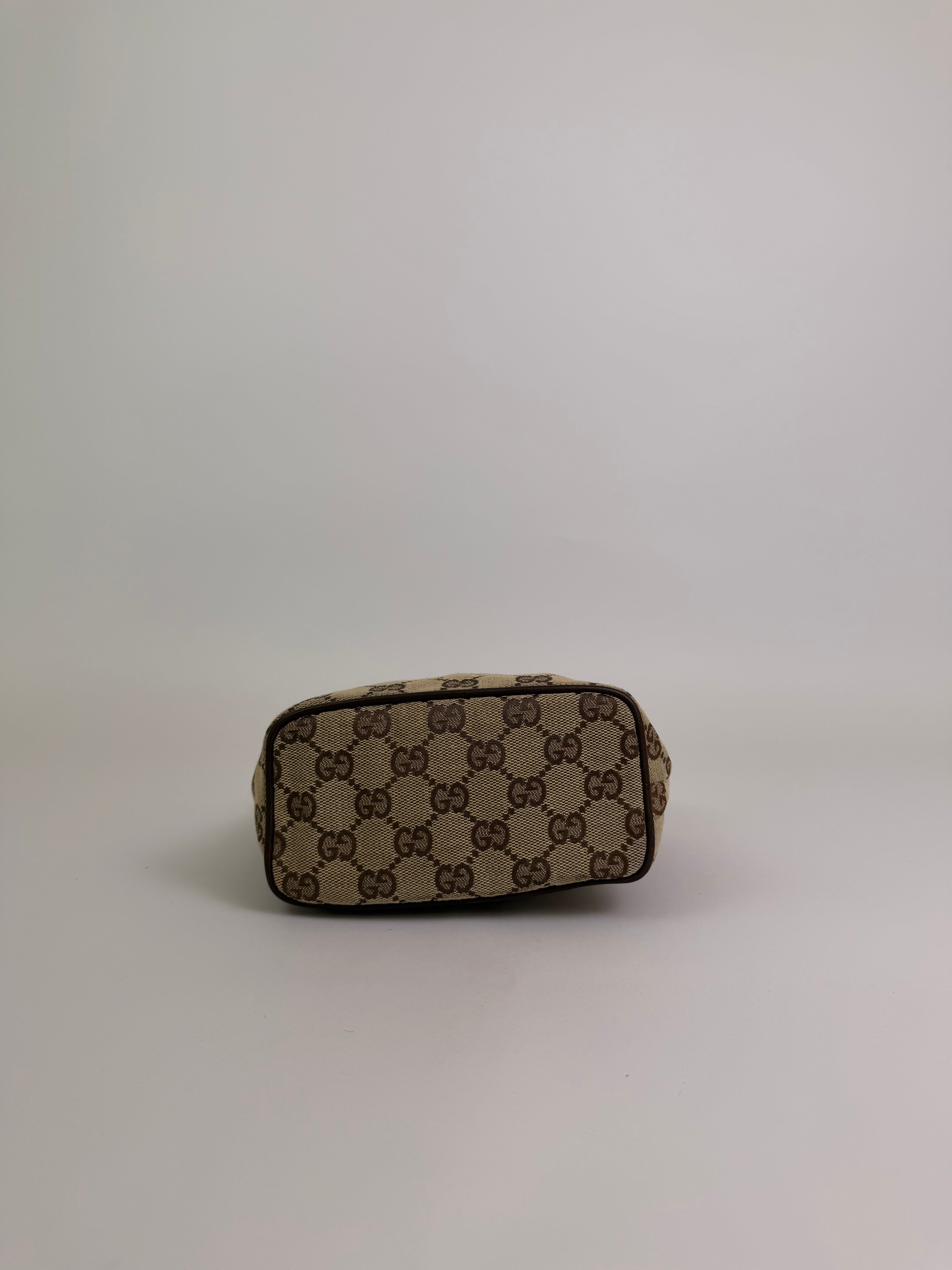 Gucci Vintage Canvas Handbag