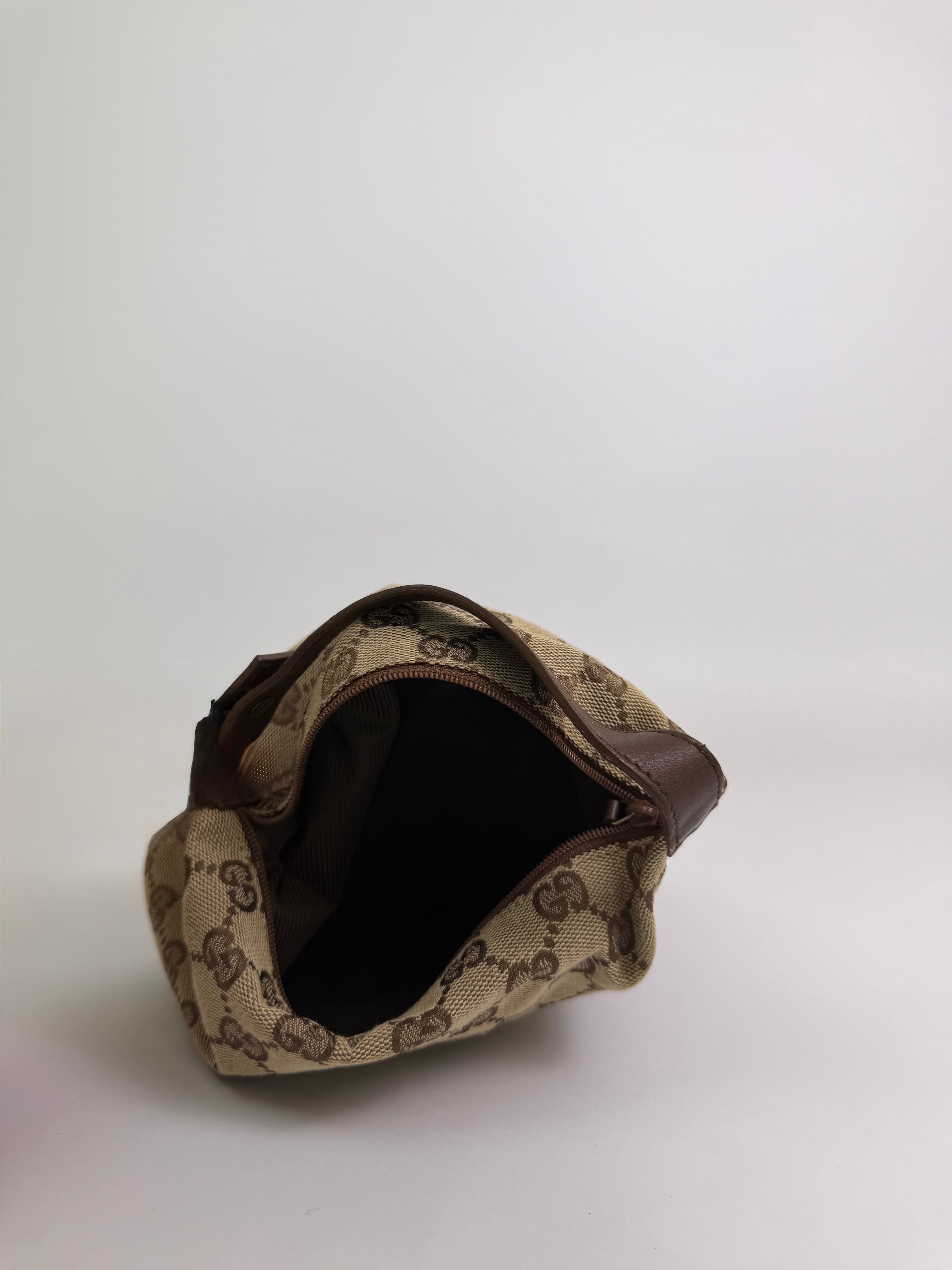 Gucci Vintage Canvas Handbag