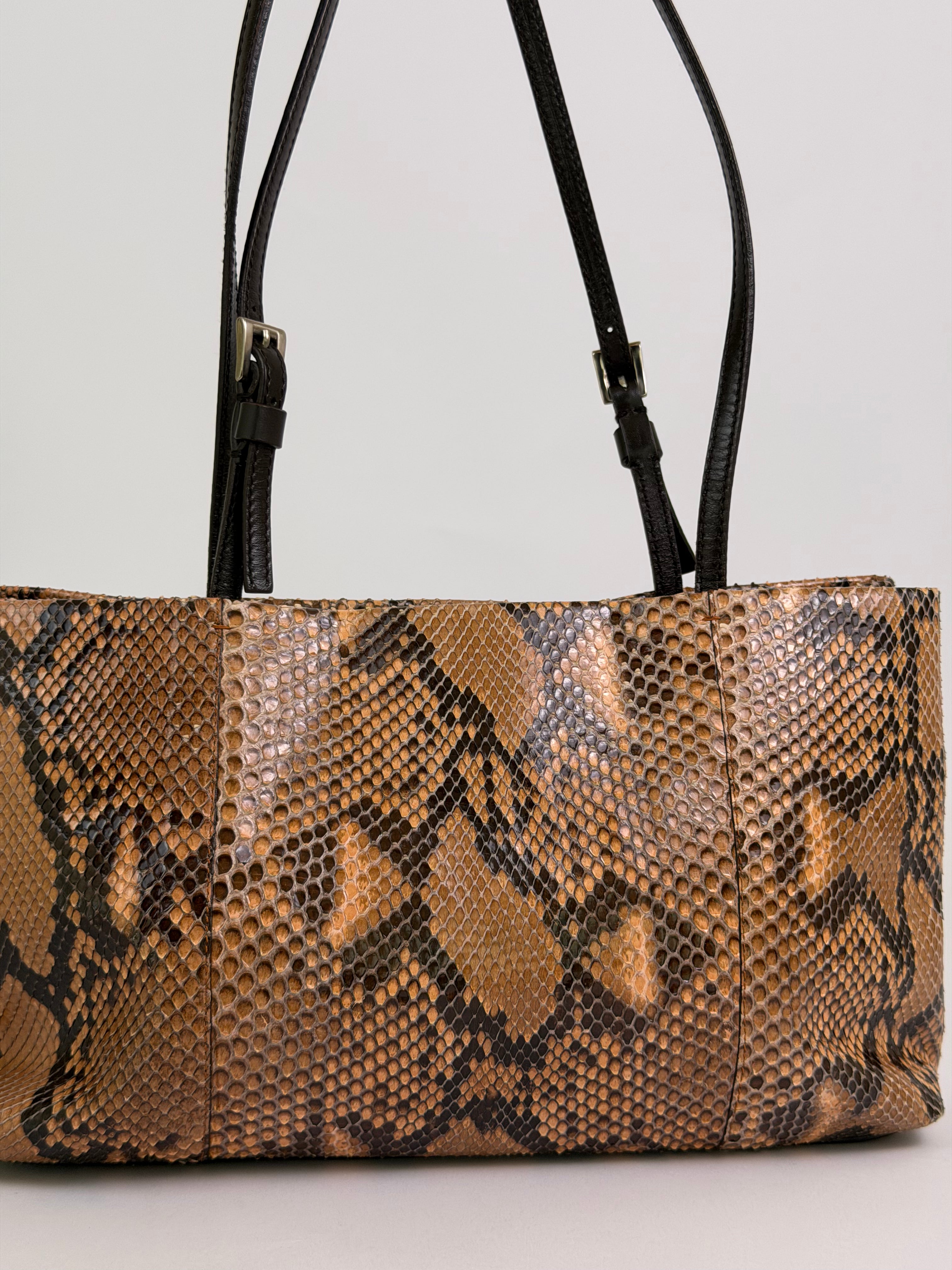 Prada Python Shoulder Bag