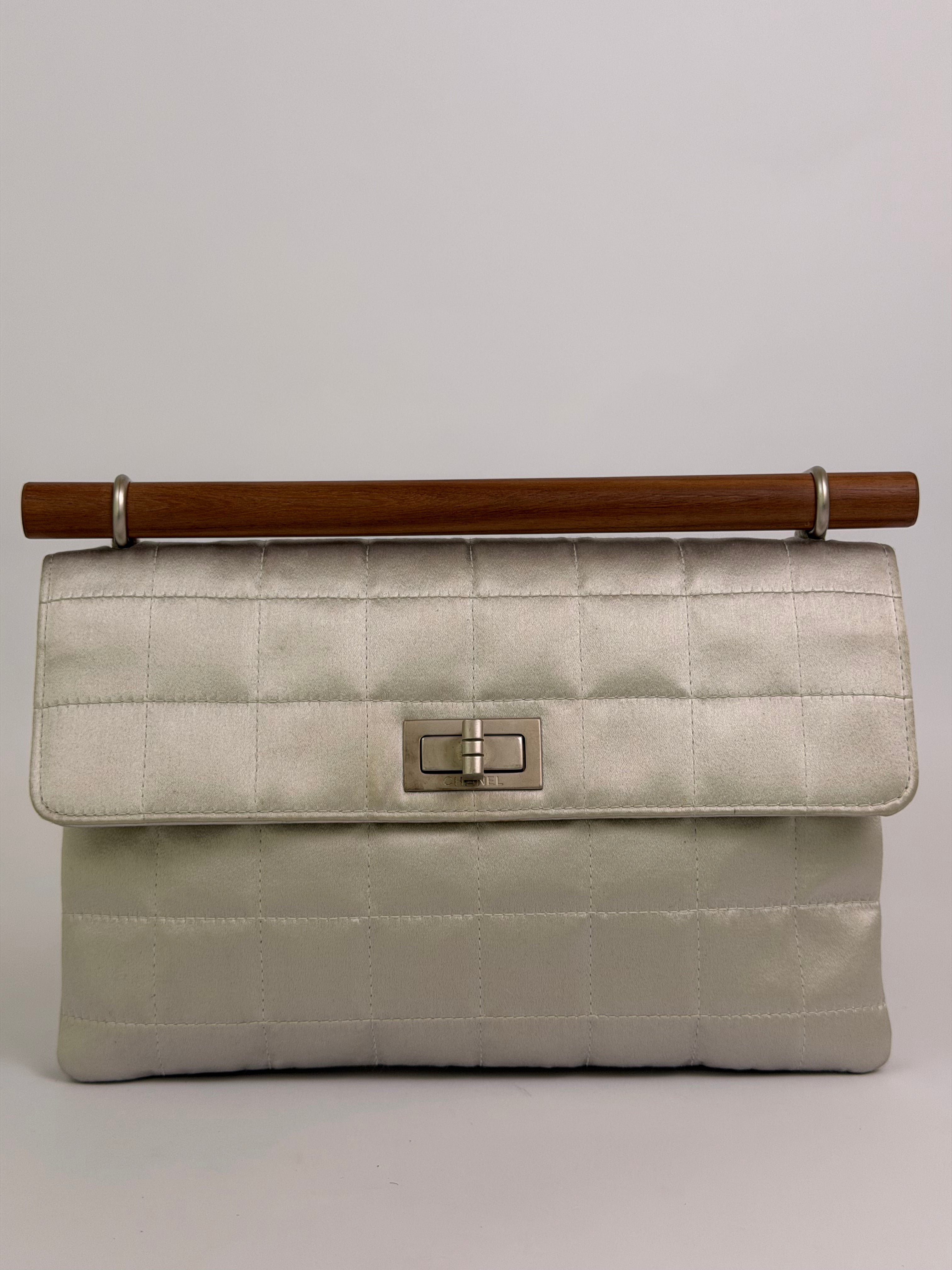 Chanel Vintage Satin Handbag