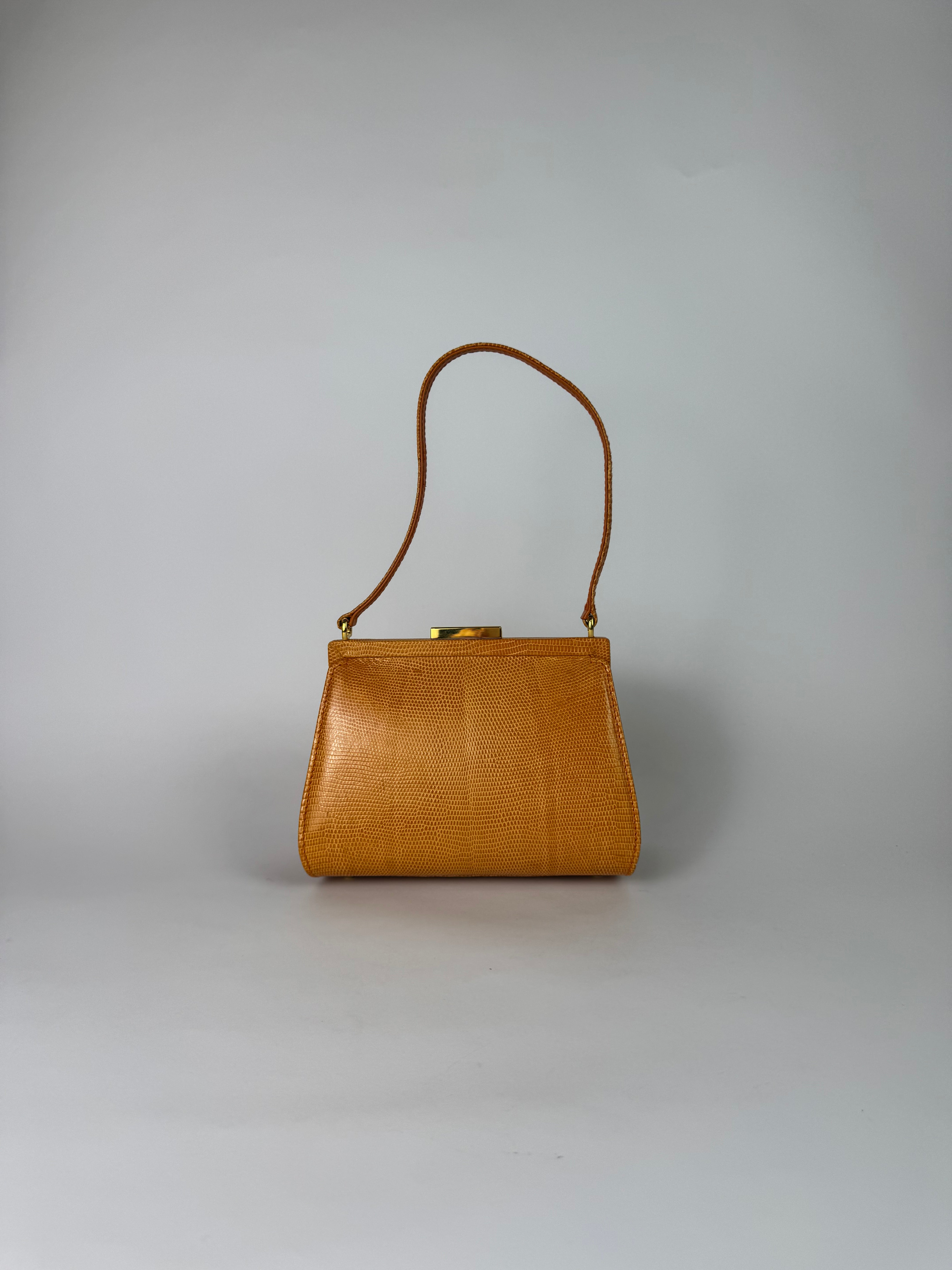 Gucci Vintage Python Handbag